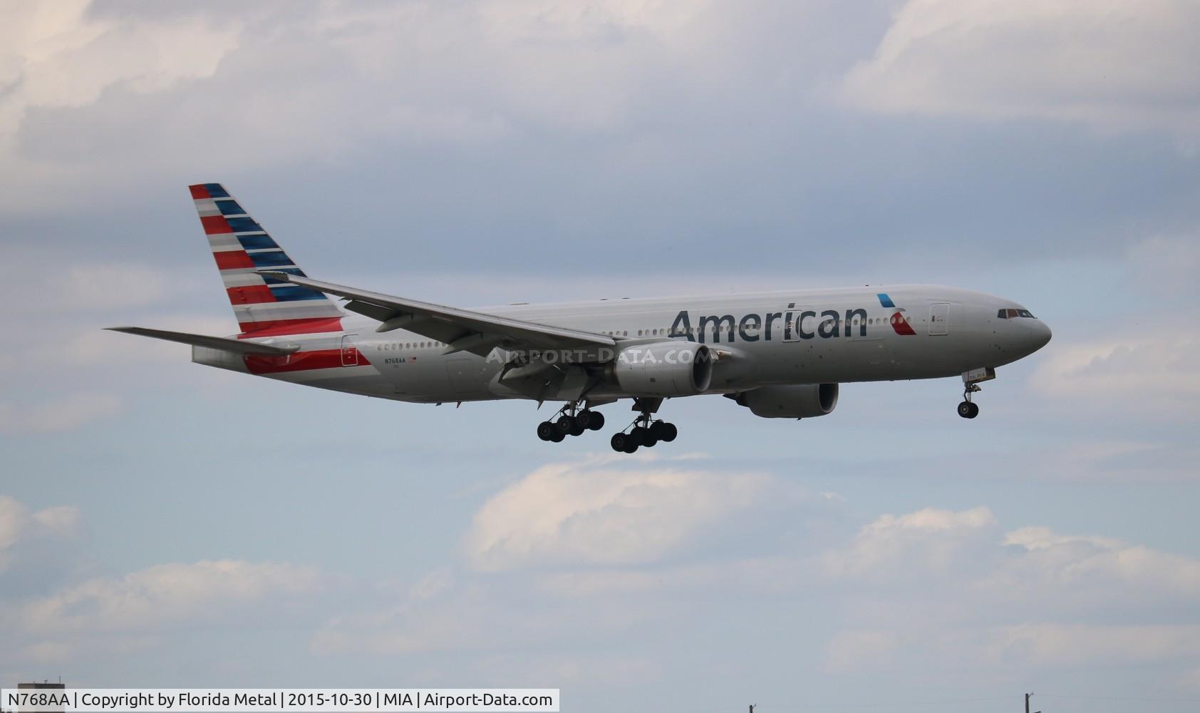 N768AA, 2006 Boeing 777-223 C/N 33540, American