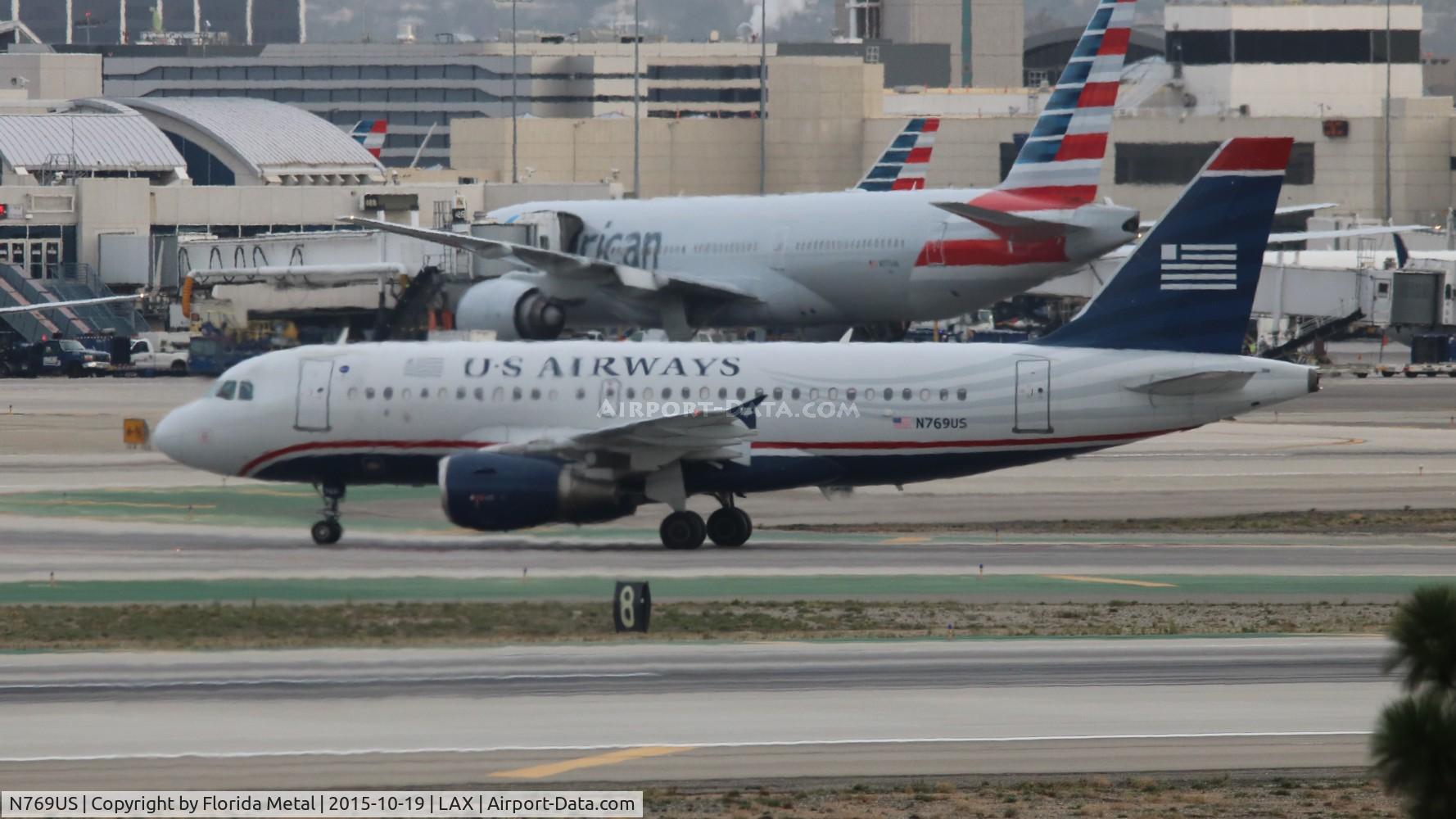 N769US, 2000 Airbus A319-112 C/N 1391, US Airways