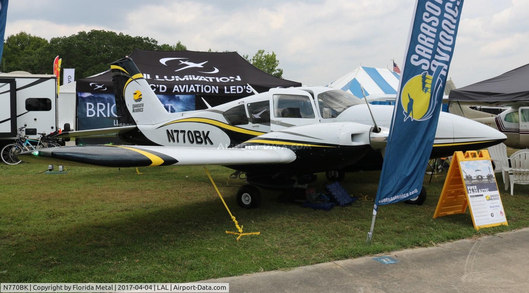 N770BK, 1969 Piper PA-23-250 Aztec C/N 29-4296, Aztec