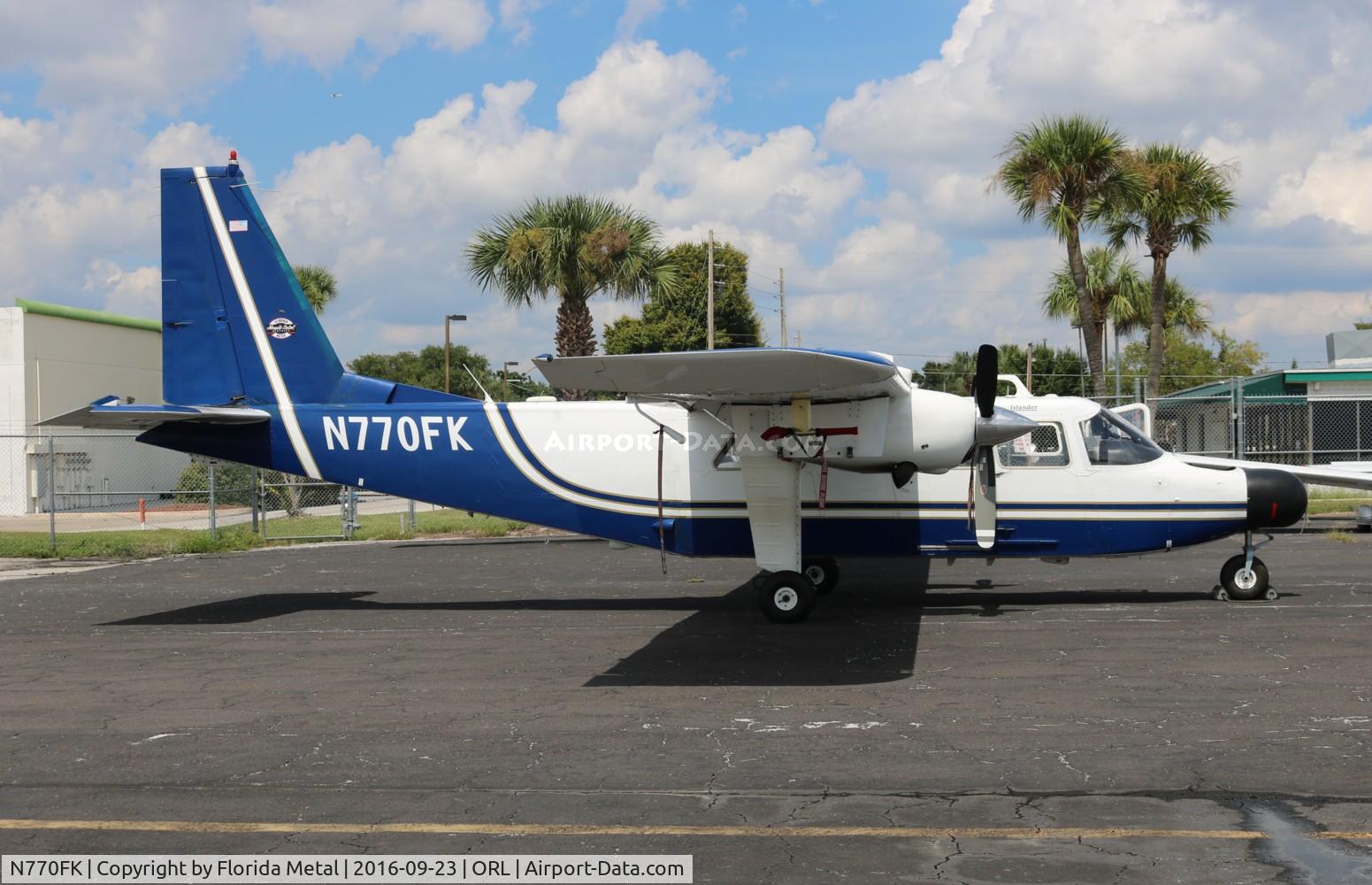 N770FK, 1984 Pilatus Britten-Norman BN-2T Turbine Islander C/N 2144, BN-2T Turbine Islander