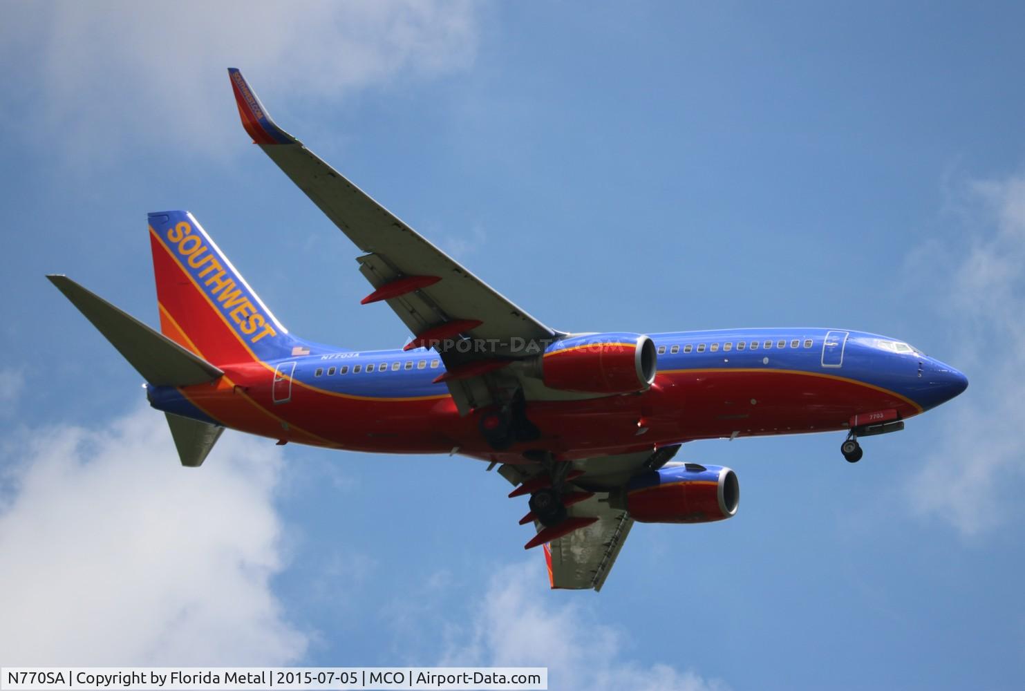 N770SA, 2000 Boeing 737-7H4 C/N 30589, Southwest