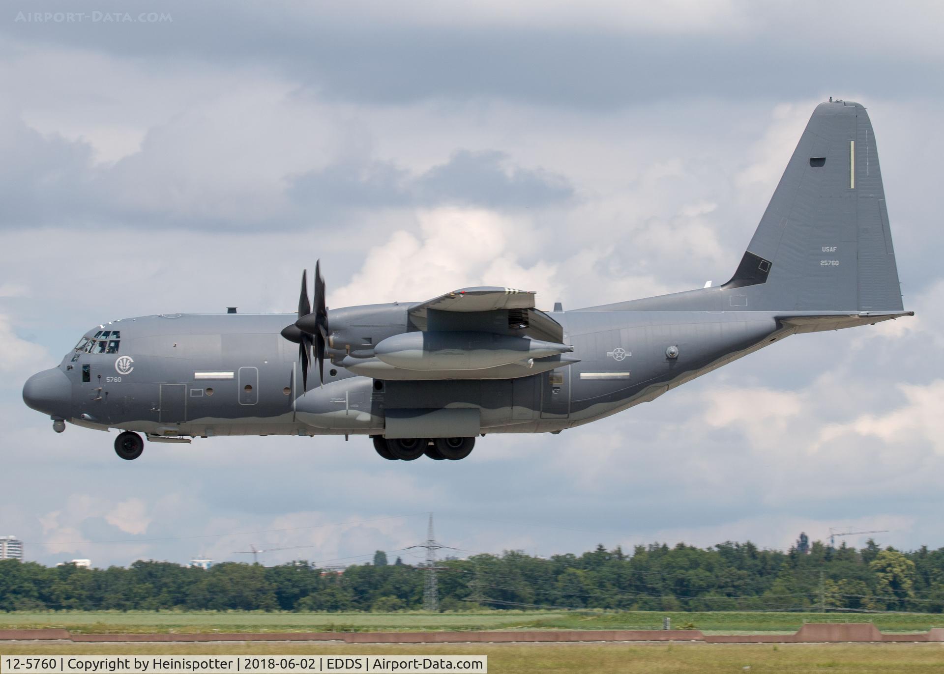 12-5760, 2014 Lockheed Martin MC-130J Commando II C/N 382-5760, 12-5760 at Stuttgart Airport.