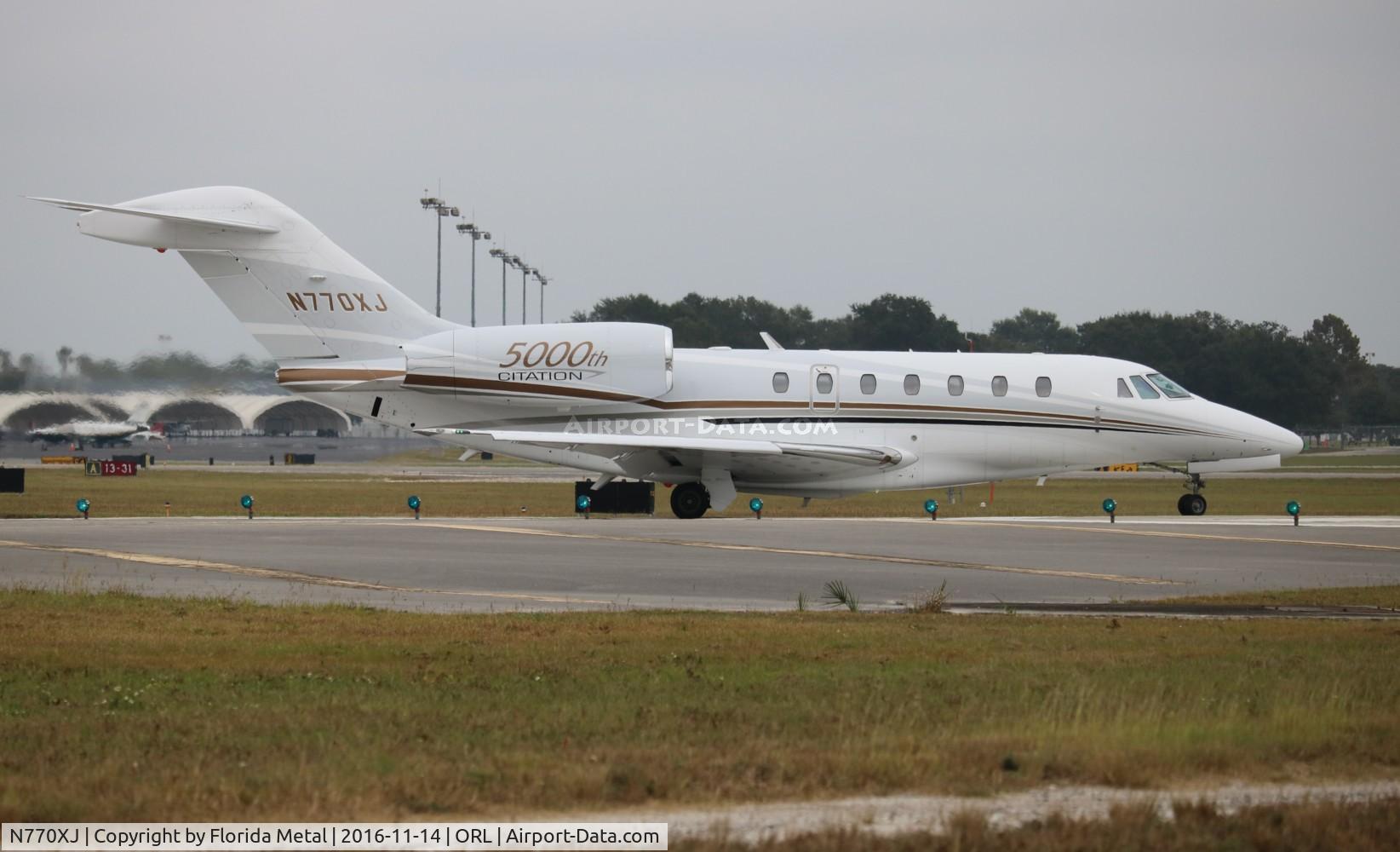 N770XJ, 2007 Cessna 750 Citation X C/N 750-0270, Citation X