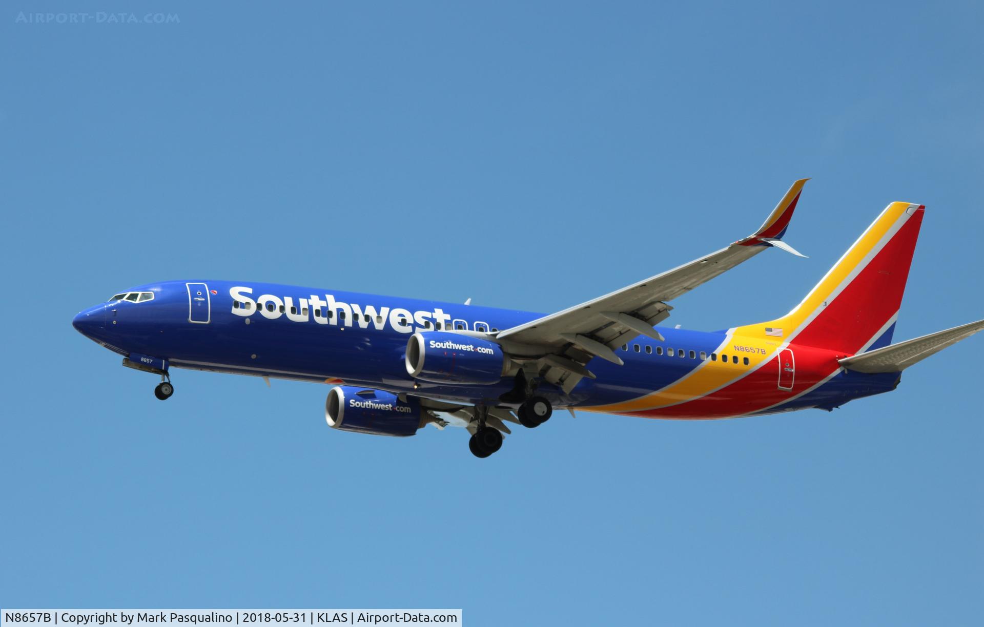 N8657B, 2014 Boeing 737-8H4 C/N 42535, Boeing 737-800