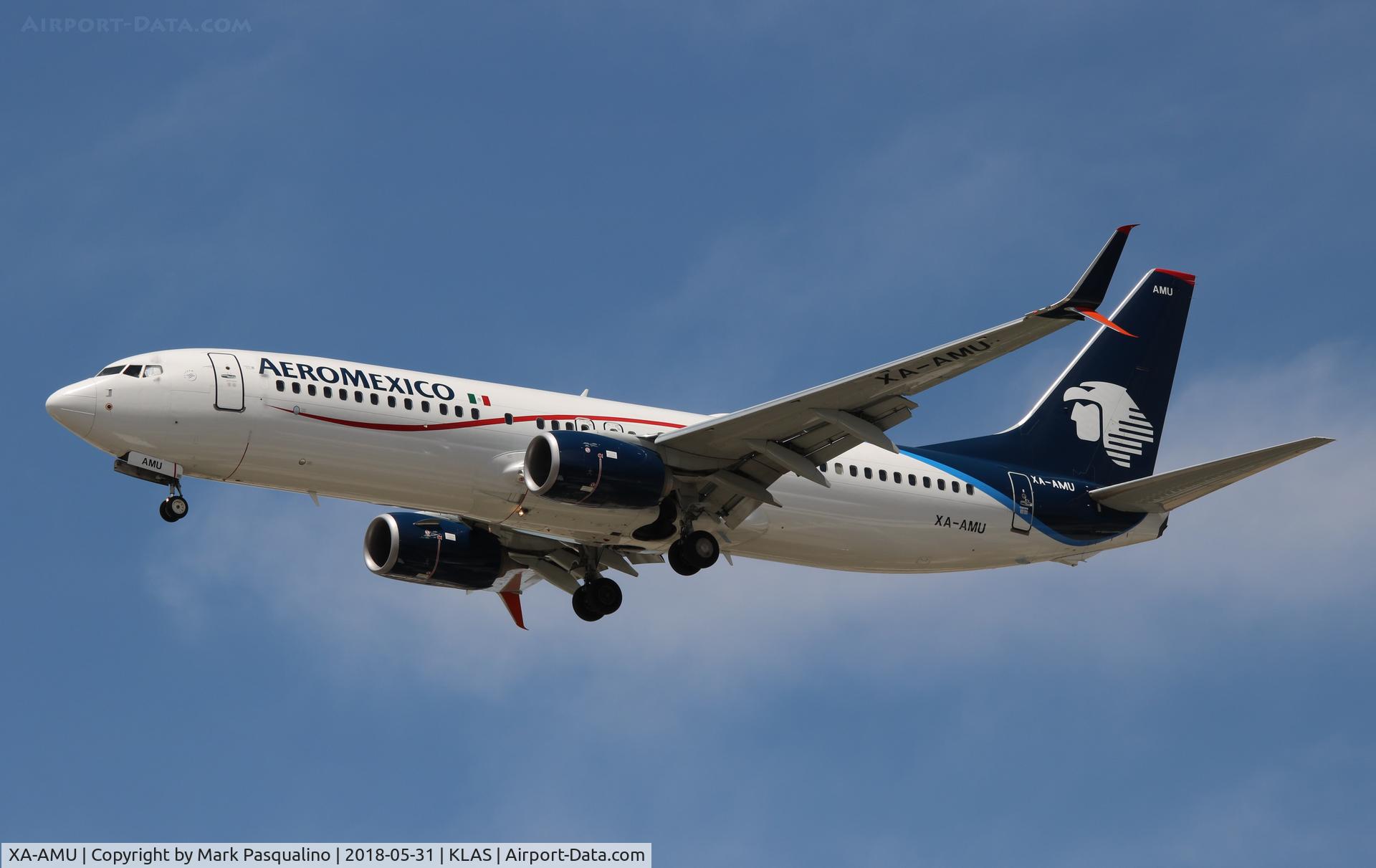 XA-AMU, 2015 Boeing 737-852 C/N 43657, Boeing 737-852