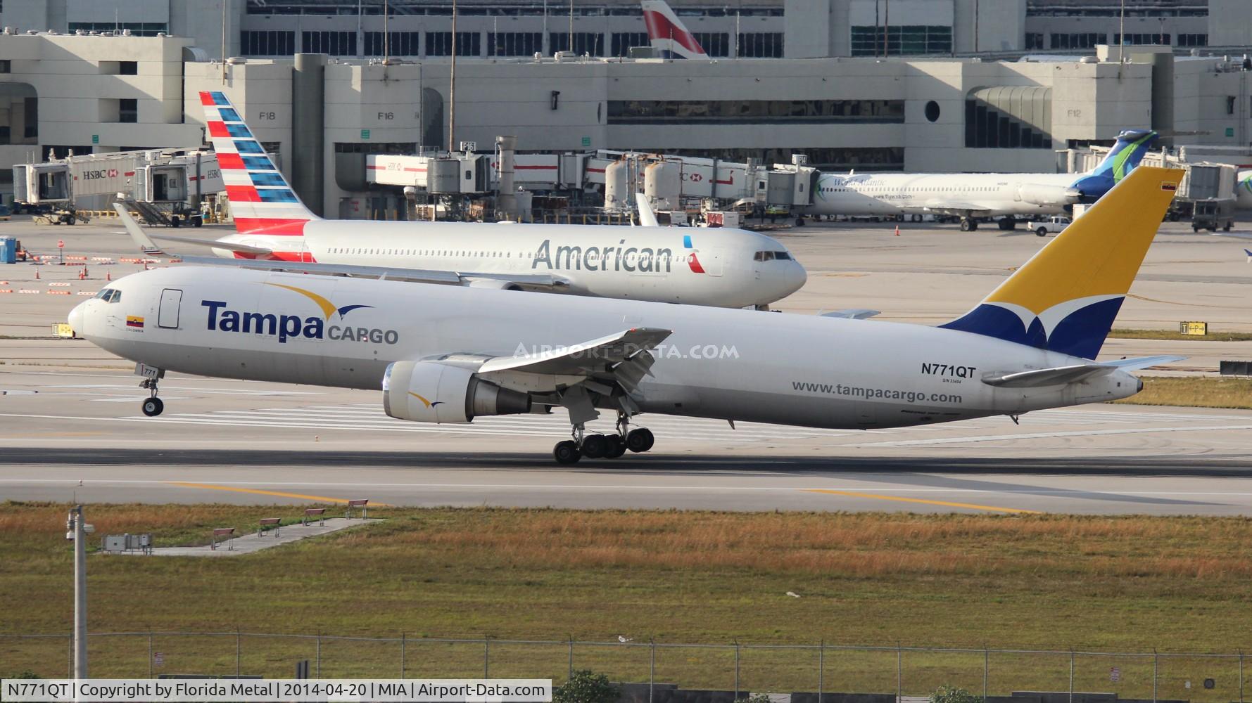 N771QT, Boeing 767-381F C/N 33404, Tampa Cargo