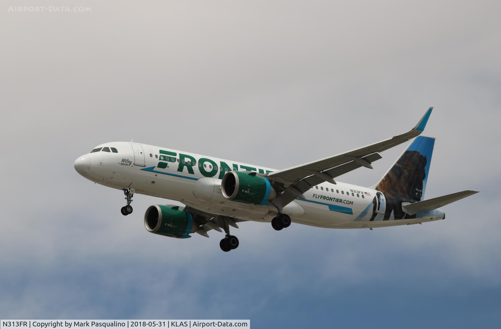 N313FR, 2017 Airbus A320-251N C/N 7727, Airbus A320