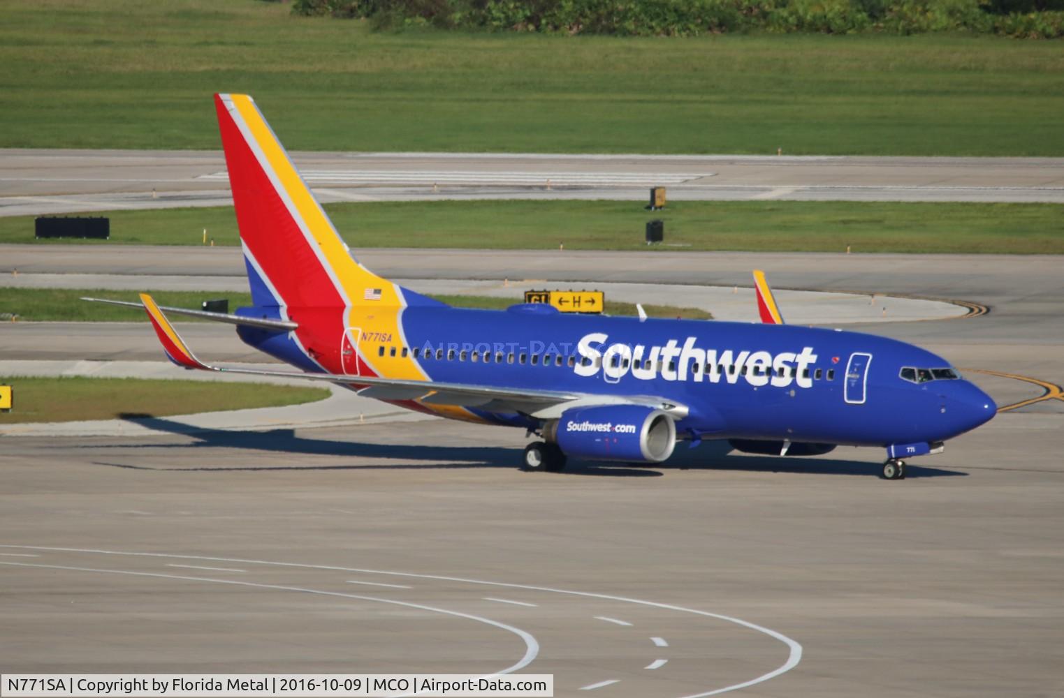 N771SA, 2000 Boeing 737-7H4 C/N 27879, Southwest