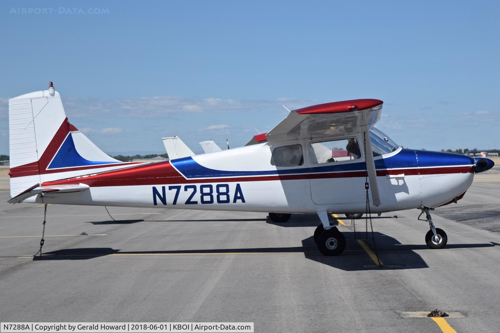 N7288A, 1956 Cessna 172 C/N 29388, Parked on the north GA ramp.