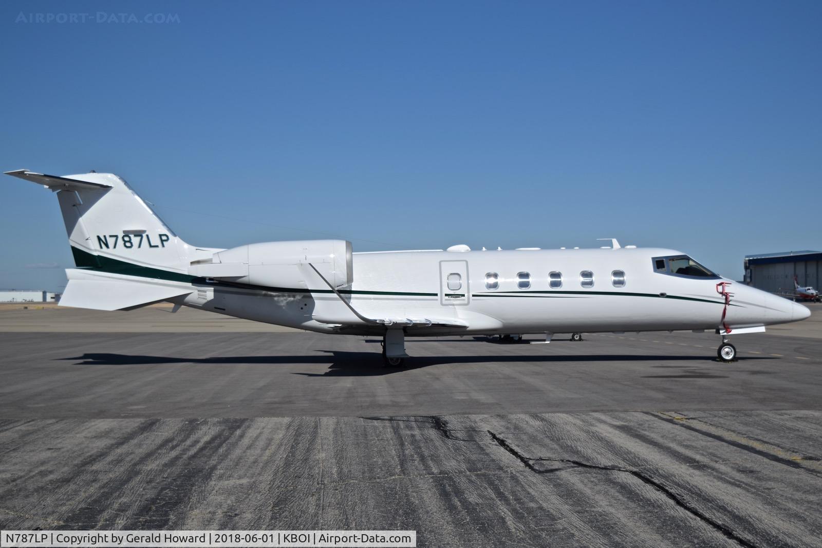 N787LP, 2002 Learjet 60 C/N 248, Parked on the north GA ramp.