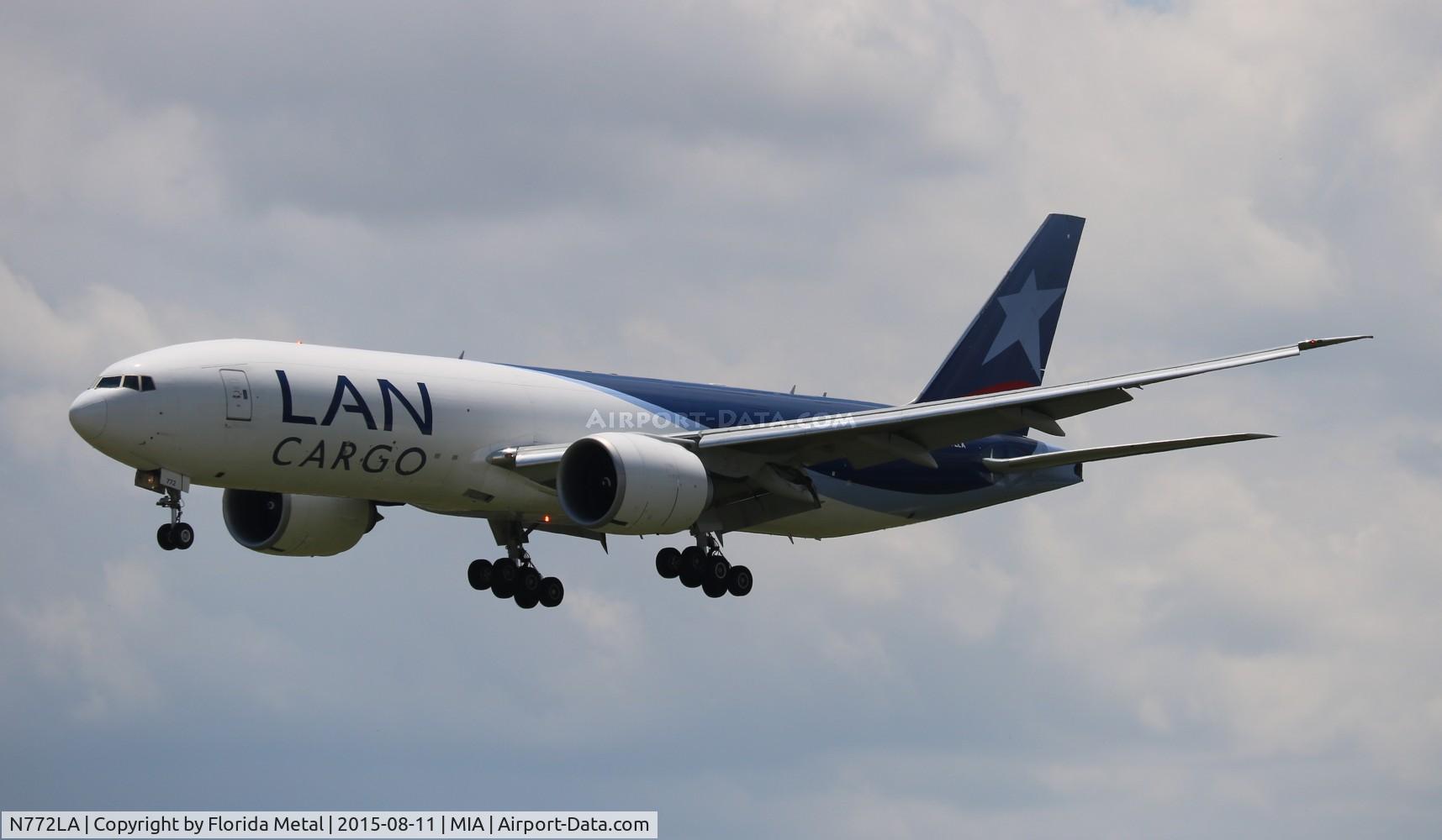 N772LA, 2009 Boeing 777-F6N C/N 37708, LAN Cargo