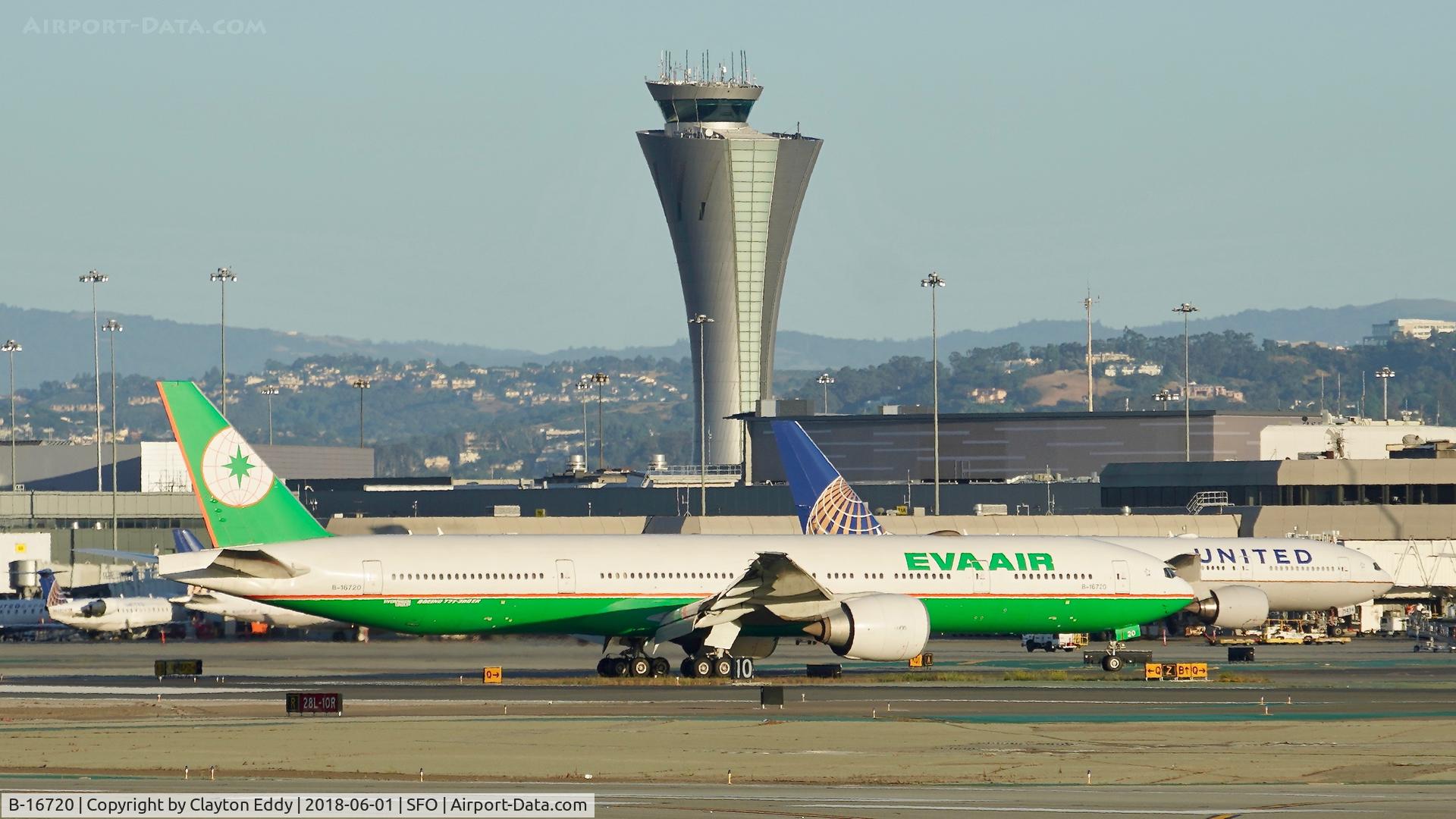 B-16720, 2014 Boeing 777-36N/ER C/N 41820, SFO 2018.