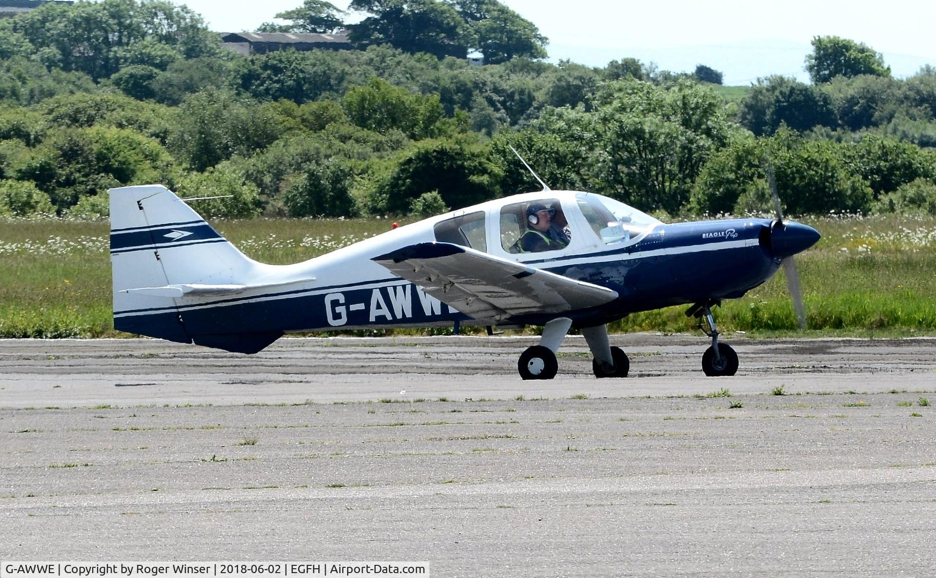 G-AWWE, 1969 Beagle B-121 Pup Series 2 (Pup 150) C/N B121-032, Visiting Pup 150.