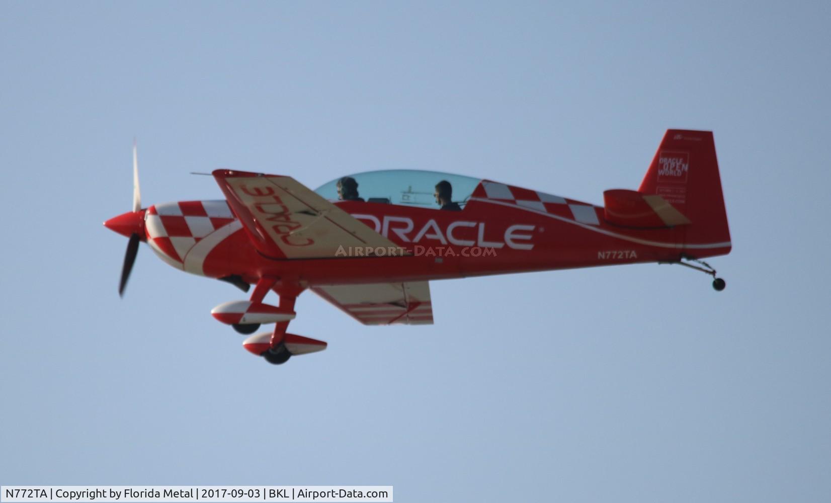 N772TA, 2007 Extra EA-300/L C/N 1260, Oracle Extra 300