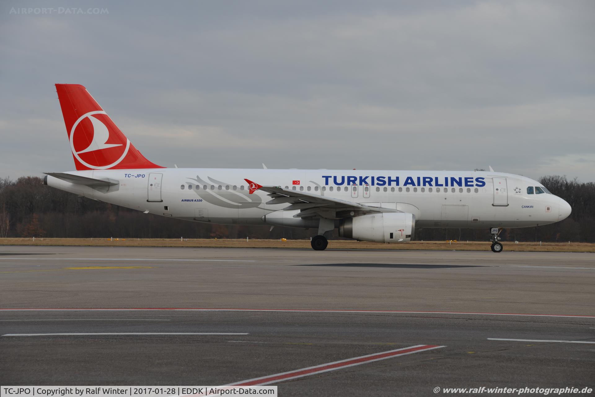 TC-JPO, 2008 Airbus A320-232 C/N 3567, Airbus A320-232 - TK THY THY Turkish Airlines 'Kemer' - 3567 - TC-JPO - 28.01.0217 - CGN
