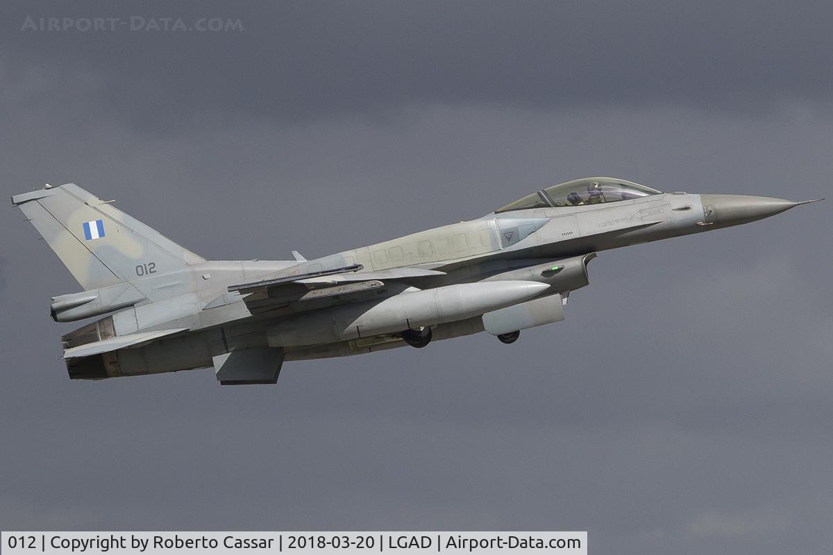 012, Lockheed Martin F-16CJ Fighting Falcon C/N WJ-12, Exercise Iniochos 2018
