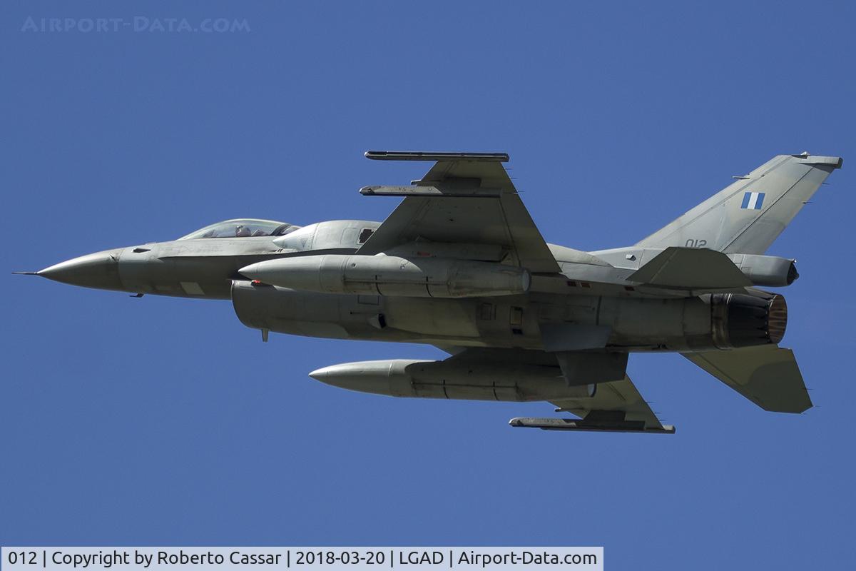 012, Lockheed Martin F-16CJ Fighting Falcon C/N WJ-12, Exercise Iniochos 2018