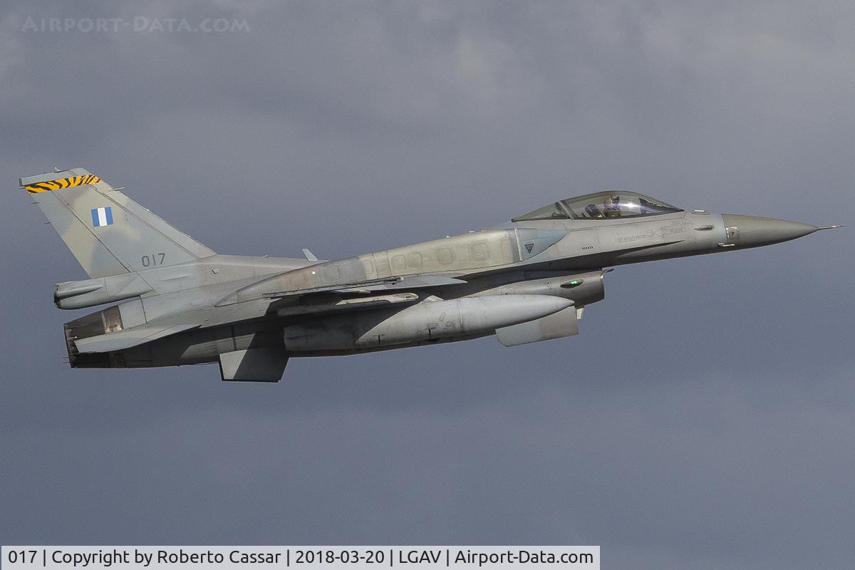 017, 2006 Lockheed Martin F-16C Fighting Falcon C/N WJ-17, Exercise Iniochos 2018