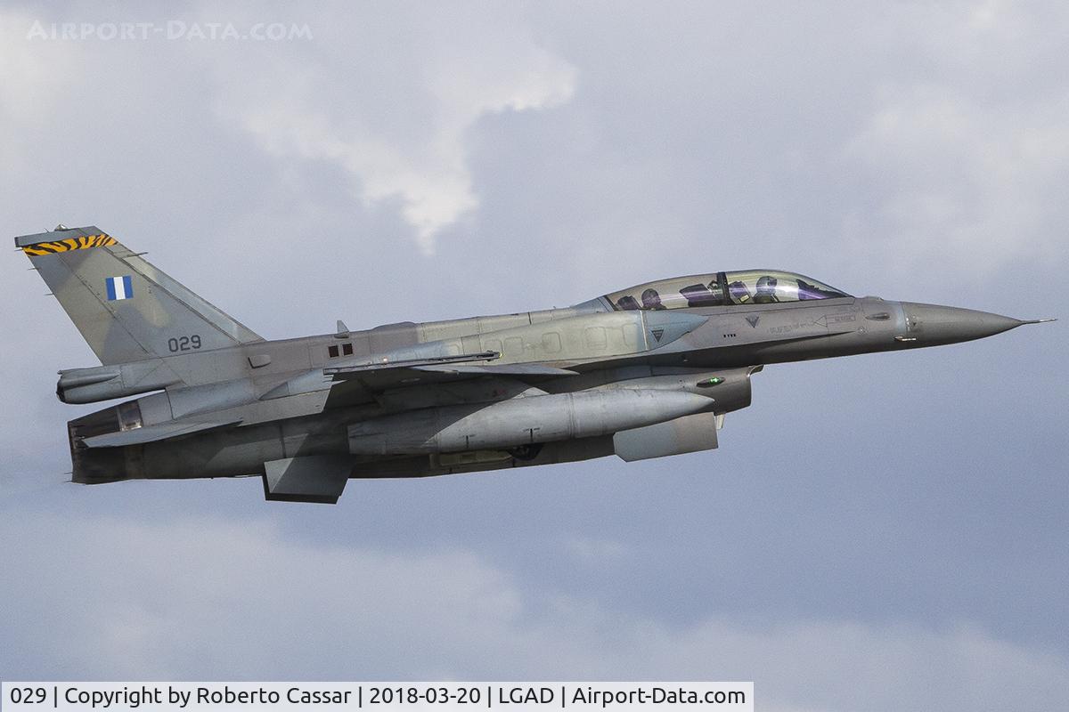 029, 2006 Lockheed Martin F-16D Fighting Falcon C/N WK-9, Exercise Iniochos 2018