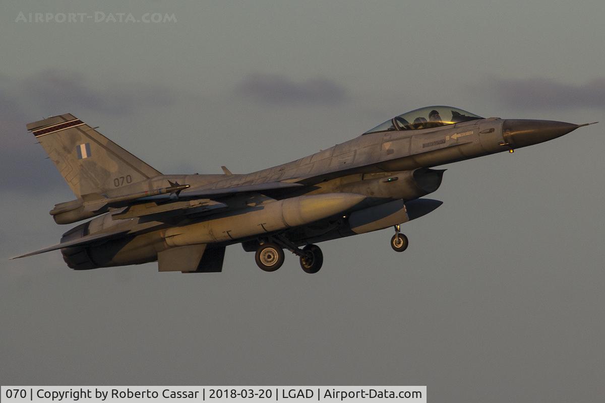 070, 1993 Lockheed Martin F-16C Fighting Falcon C/N TC-26, Exercise Iniochos 2018
