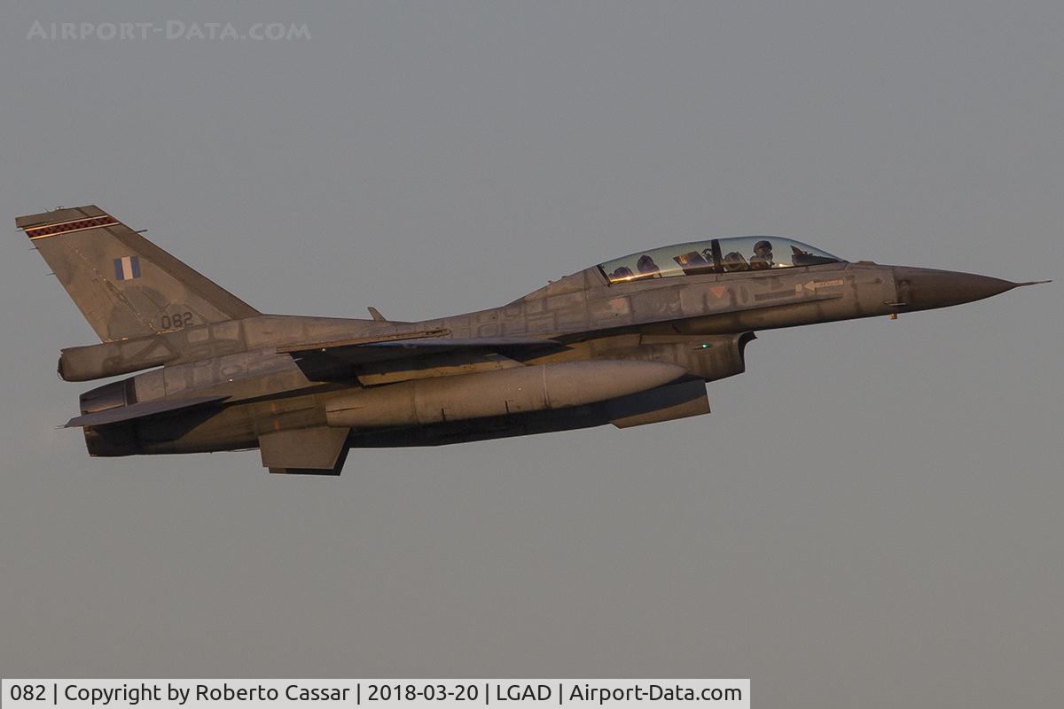 082, 1993 Lockheed Martin F-16D Fighting Falcon C/N TD-6, Exercise Iniochos 2018
