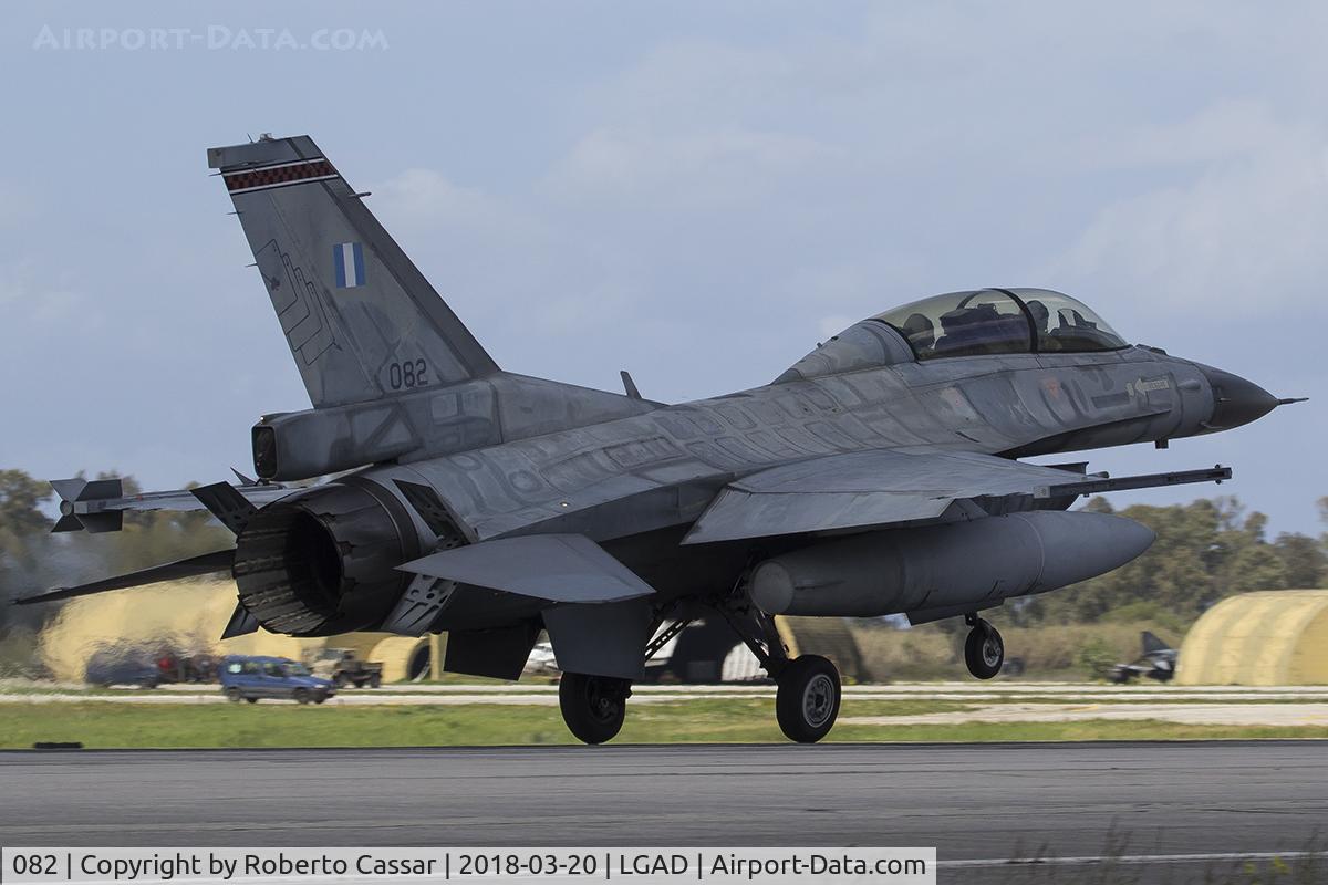 082, 1993 Lockheed Martin F-16D Fighting Falcon C/N TD-6, Exercise Iniochos 2018
