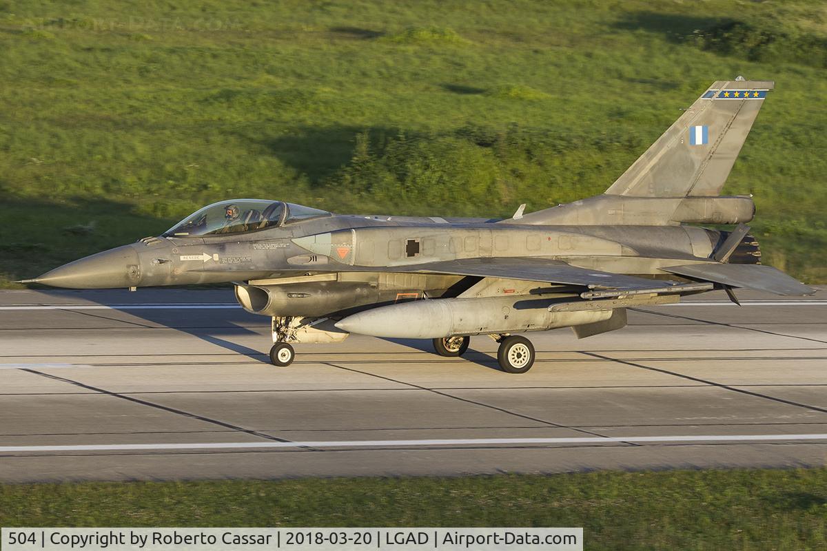 504, Lockheed Martin F-16CJ Fighting Falcon C/N XK-5, Exercise Iniochos 2018