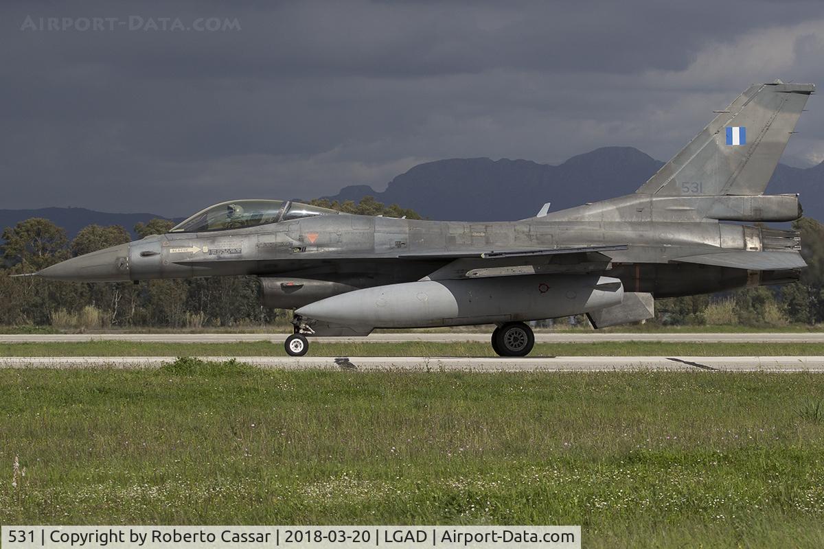 531, Lockheed Martin F-16C Fighting Falcon C/N XK-32, Exercise Iniochos 2018