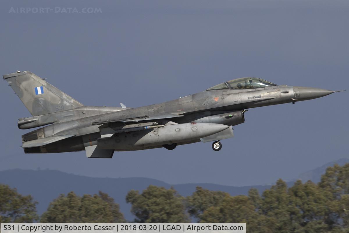 531, Lockheed Martin F-16C Fighting Falcon C/N XK-32, Exercise Iniochos 2018