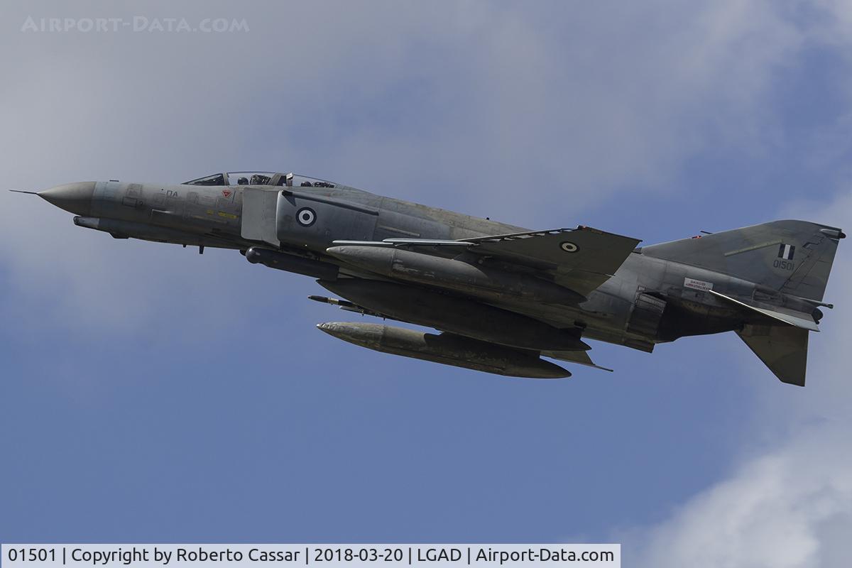 01501, 1974 McDonnell Douglas F-4E AUP Phantom II C/N 4443, Exercise Iniochos 2018