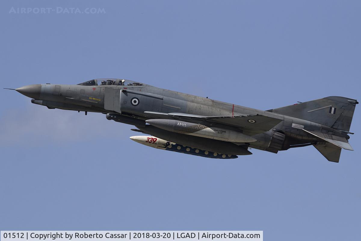 01512, 1974 McDonnell Douglas F-4E AUP Phantom II C/N 4485, Exercise Iniochos 2018