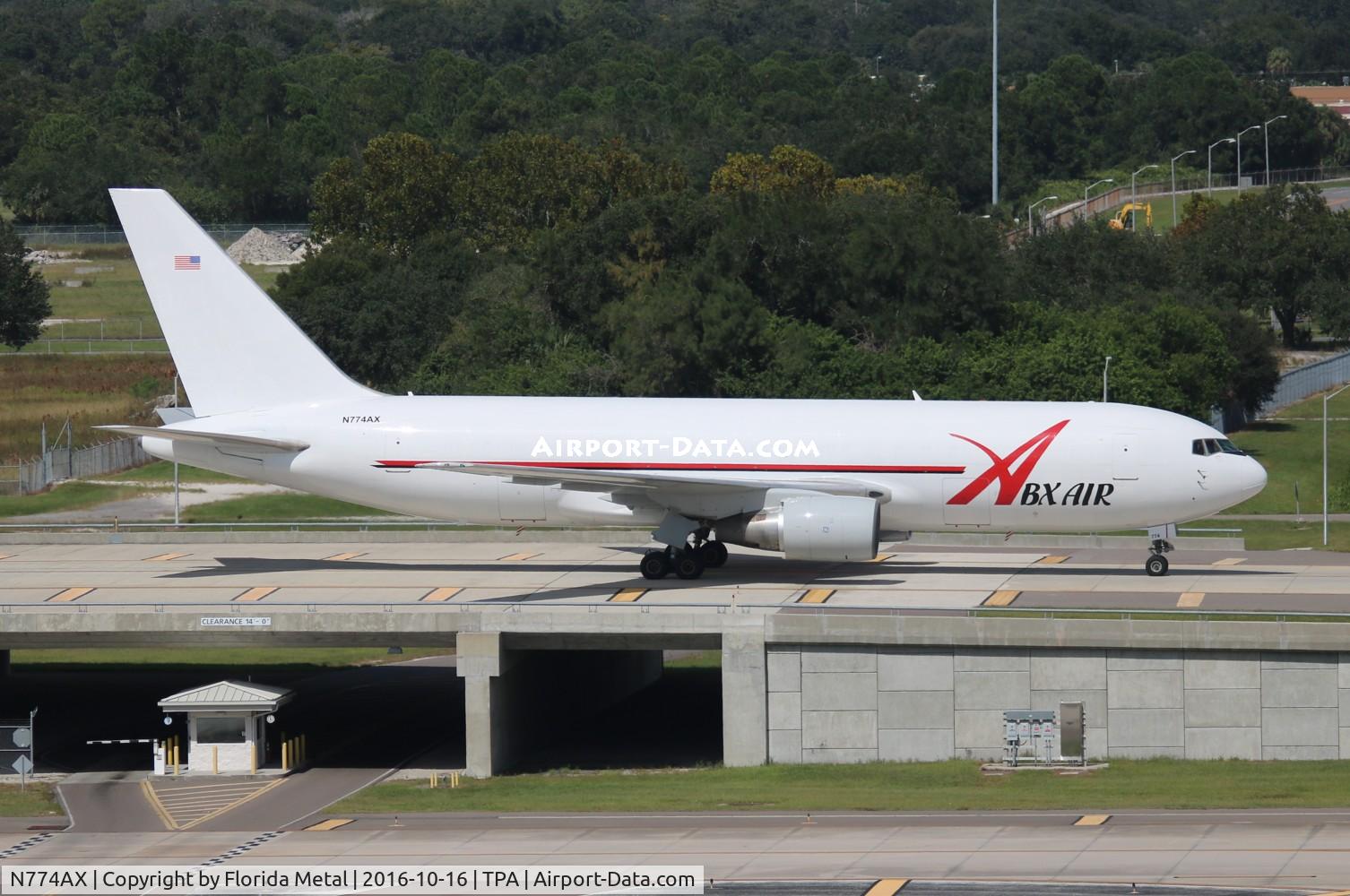 N774AX, 1983 Boeing 767-281 C/N 22789, ABX 767-200