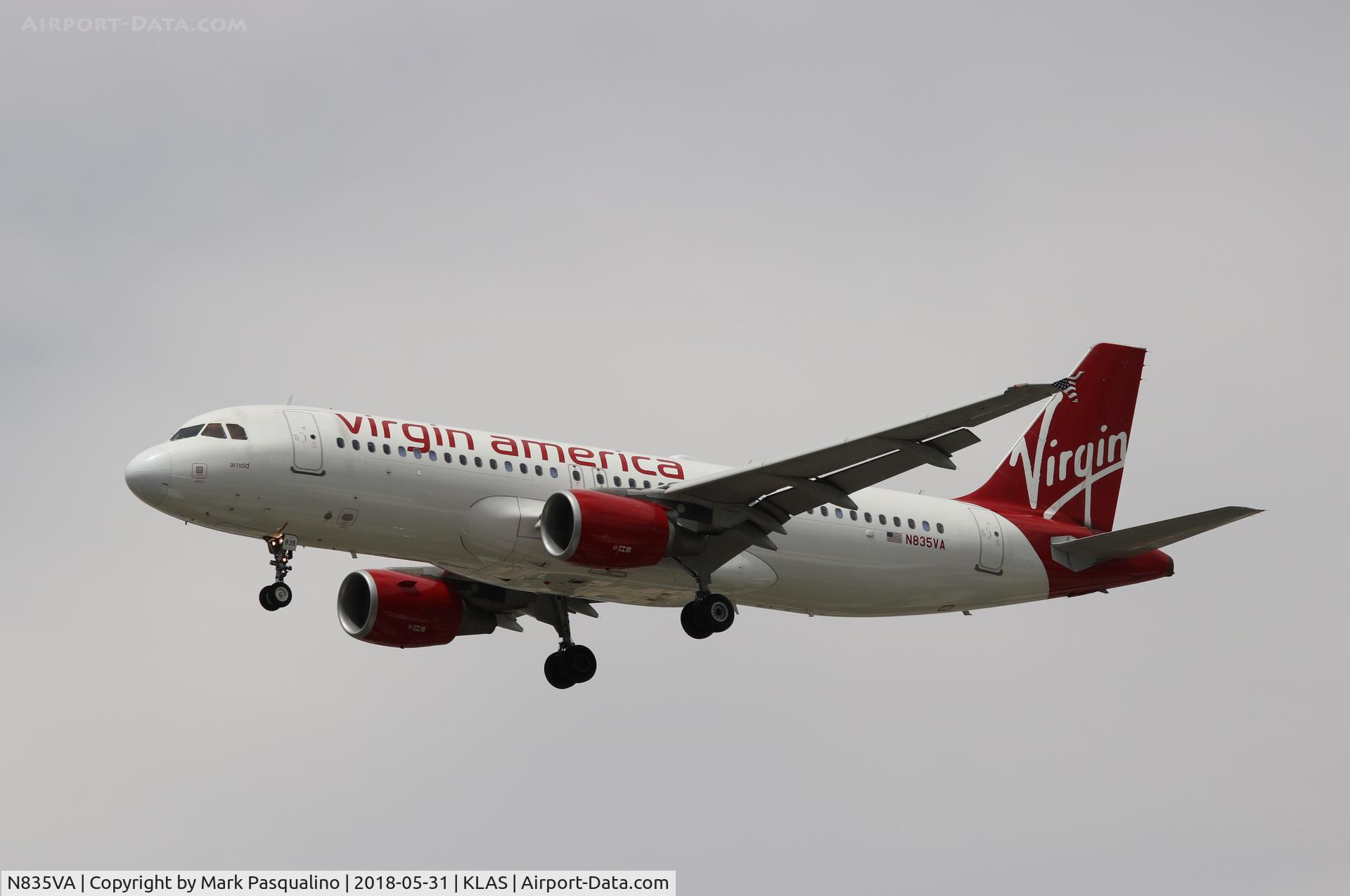 N835VA, 2010 Airbus A320-214 C/N 4448, Airbus A320