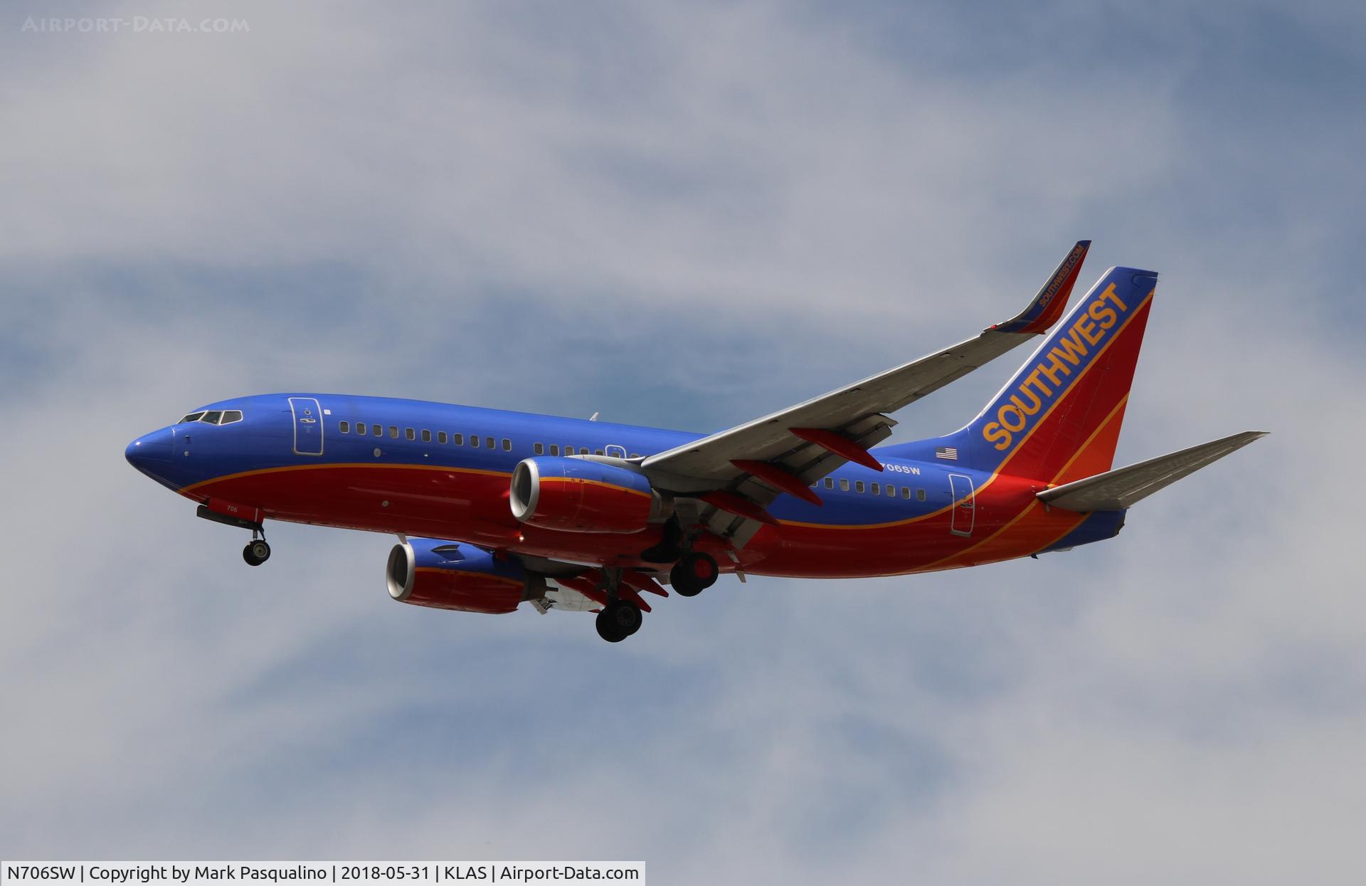 N706SW, 1998 Boeing 737-7H4 C/N 27840, Boeing 737-700