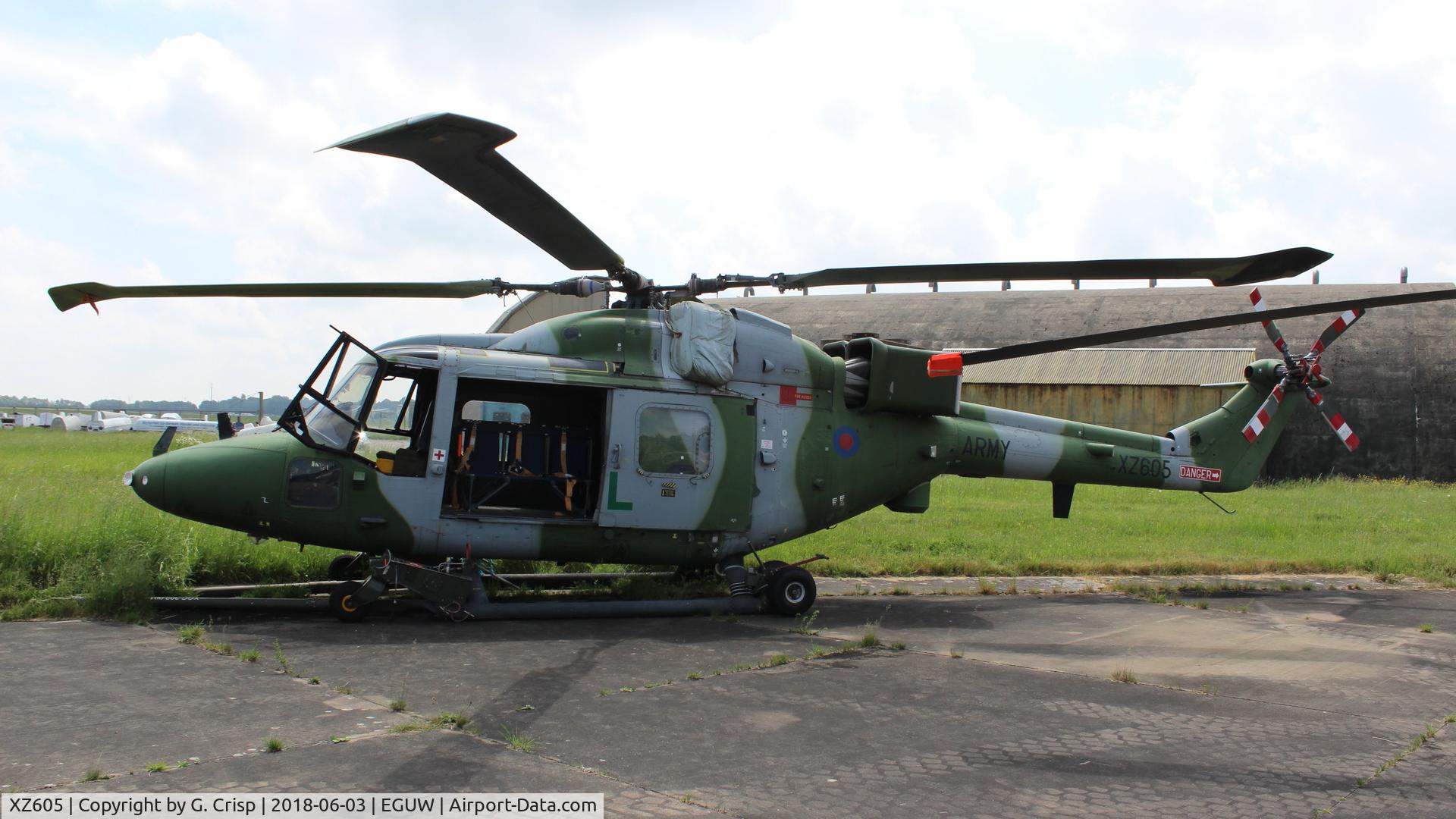 XZ605, Westland Lynx AH.7 C/N 149, Wattisham Station Heritage Museum