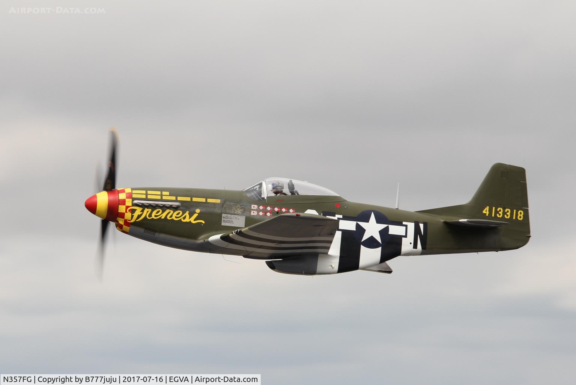 N357FG, 1944 North American P-51D C/N 44-12139, at TATOO 2017
