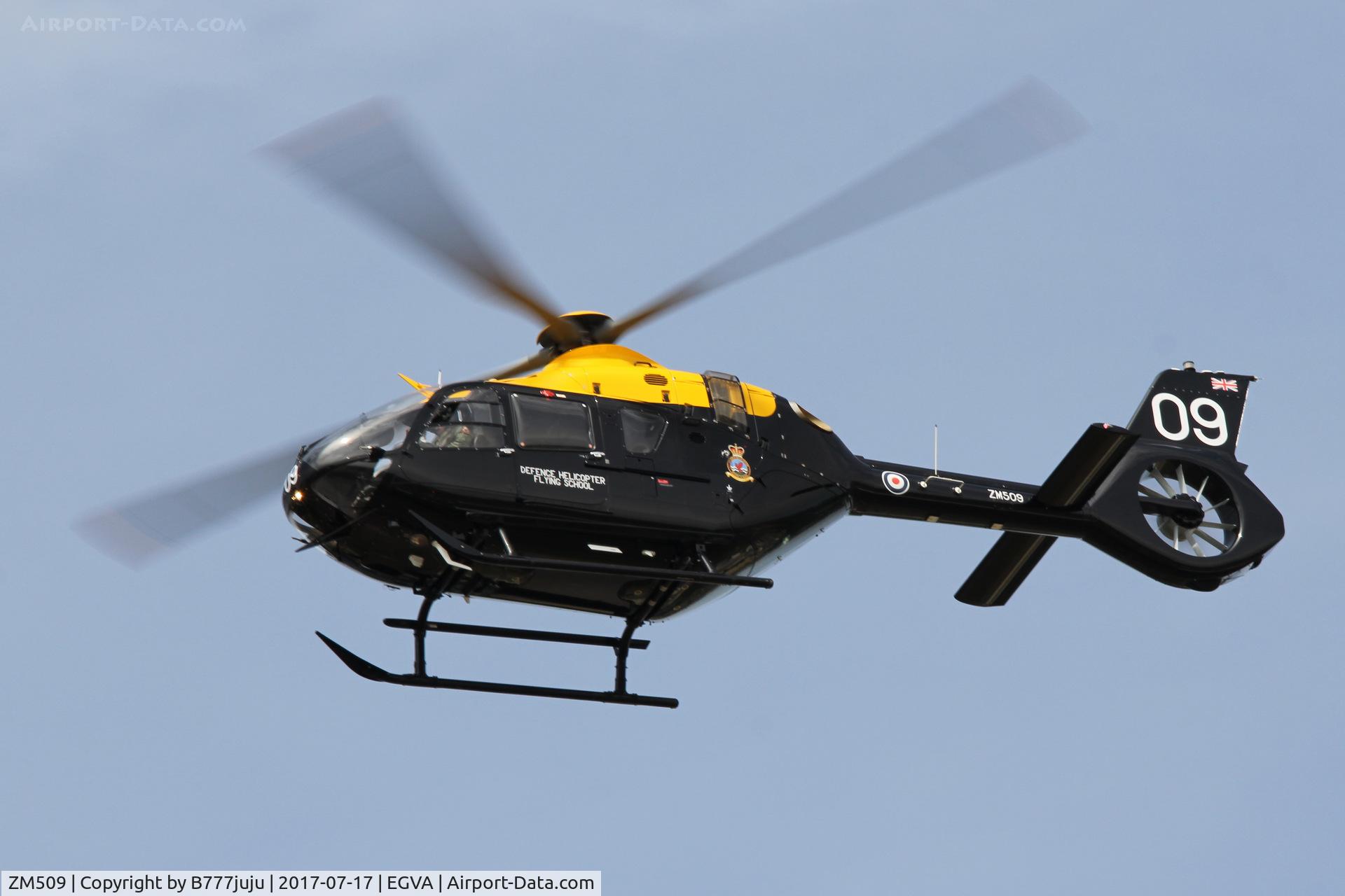 ZM509, 2017 Airbus Helicopters Juno HT.1 (EC-135T-3H) C/N 2007, at TATOO 2017