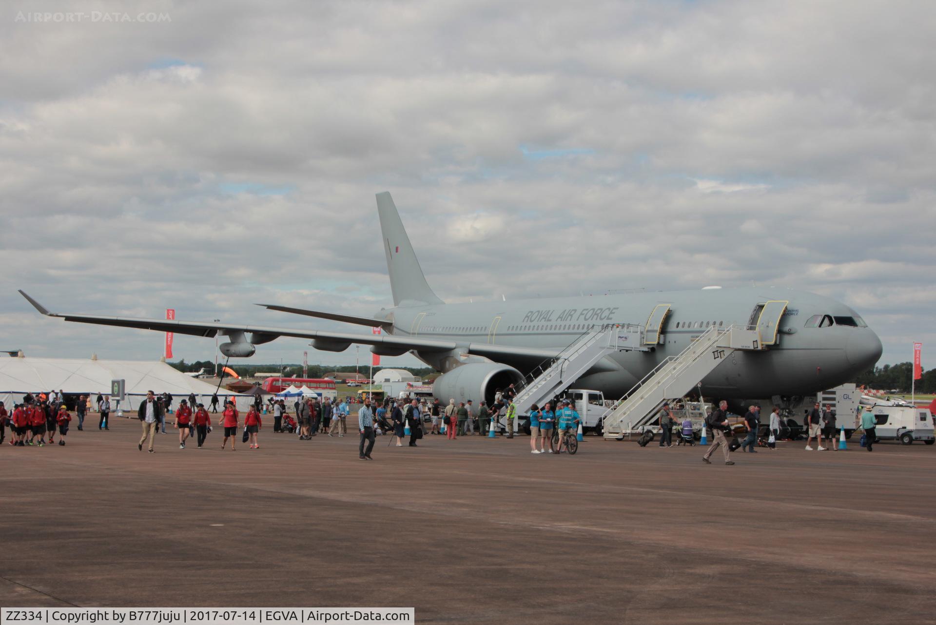 ZZ334, 2009 Airbus KC3 Voyager (A330-243MRTT) C/N 1033, at TATOO 2017