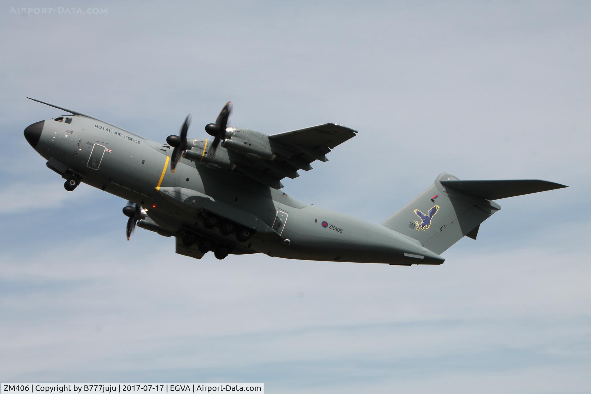 ZM406, 2015 Airbus A400M Atlas C.1 C/N 025, at TATOO 2017