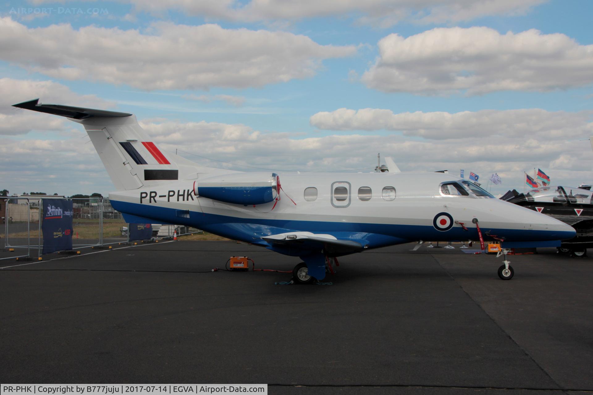 PR-PHK, 2016 Embraer EMB-500 Phenom (100) T.1 C/N 50000375, at TATOO 2017
