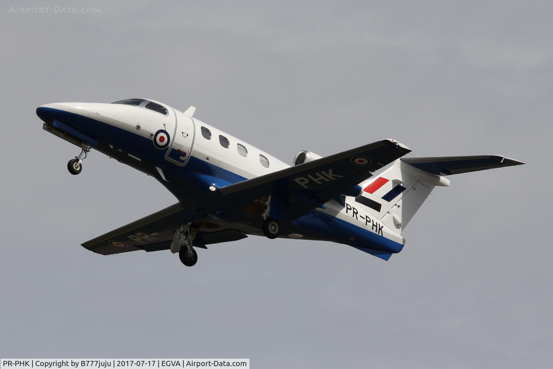 PR-PHK, 2016 Embraer EMB-500 Phenom (100) T.1 C/N 50000375, at TATOO 2017