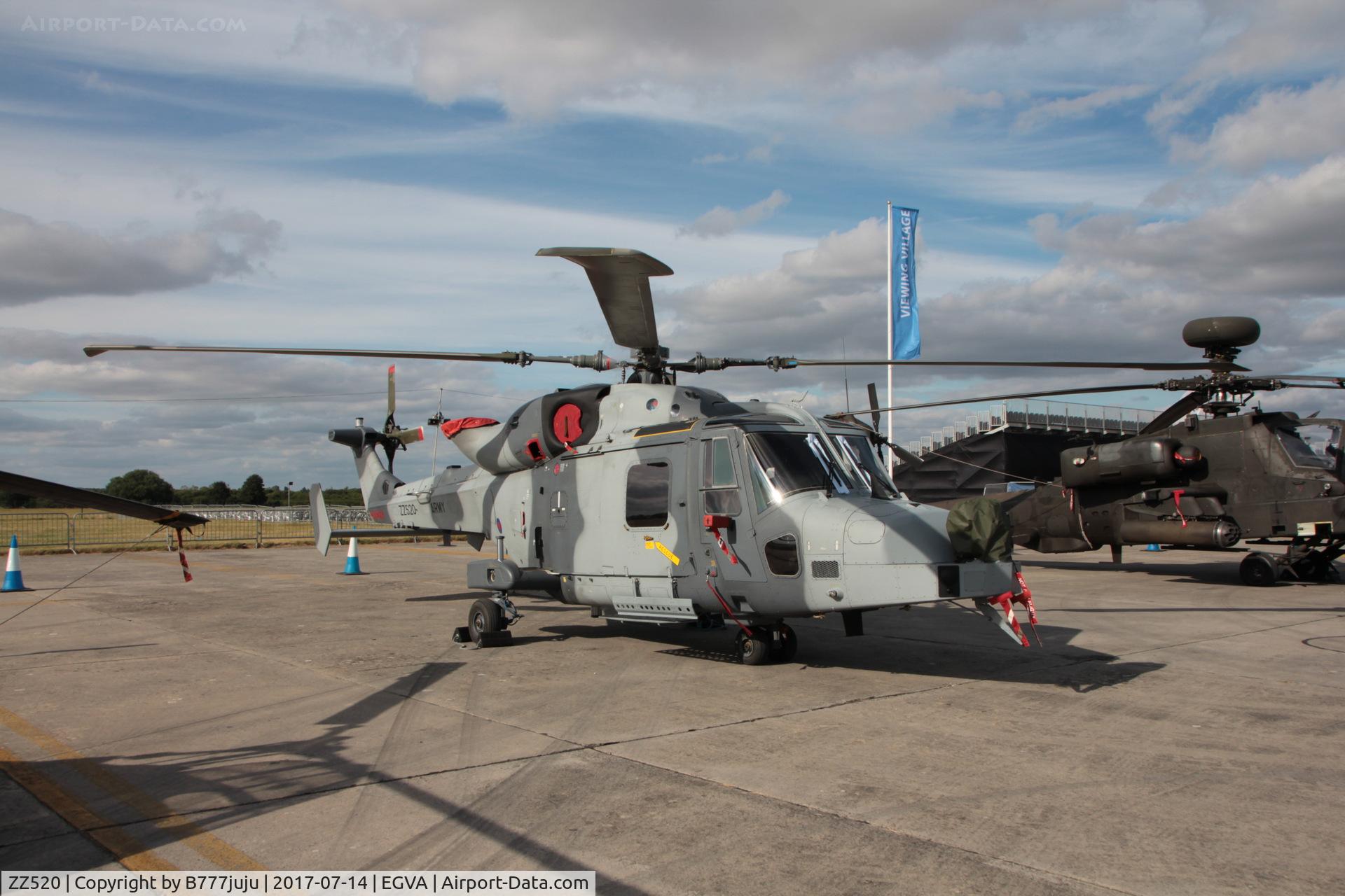 ZZ520, AgustaWestland AW-159 Wildcat AH.1 C/N 527, at TATOO 2017