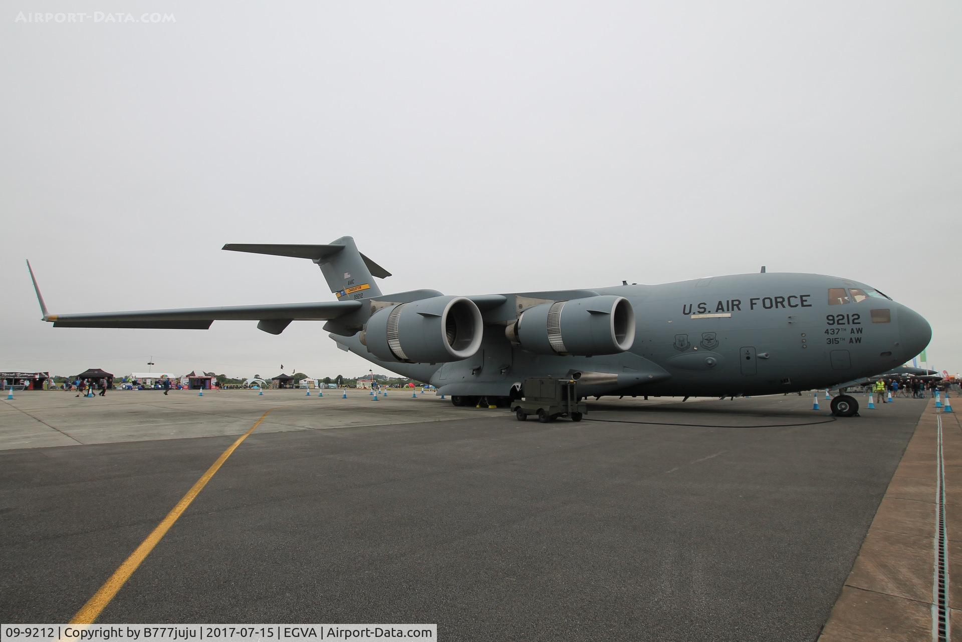 09-9212, 2011 Boeing C-17A Globemaster III C/N P-212, at TATOO 2017