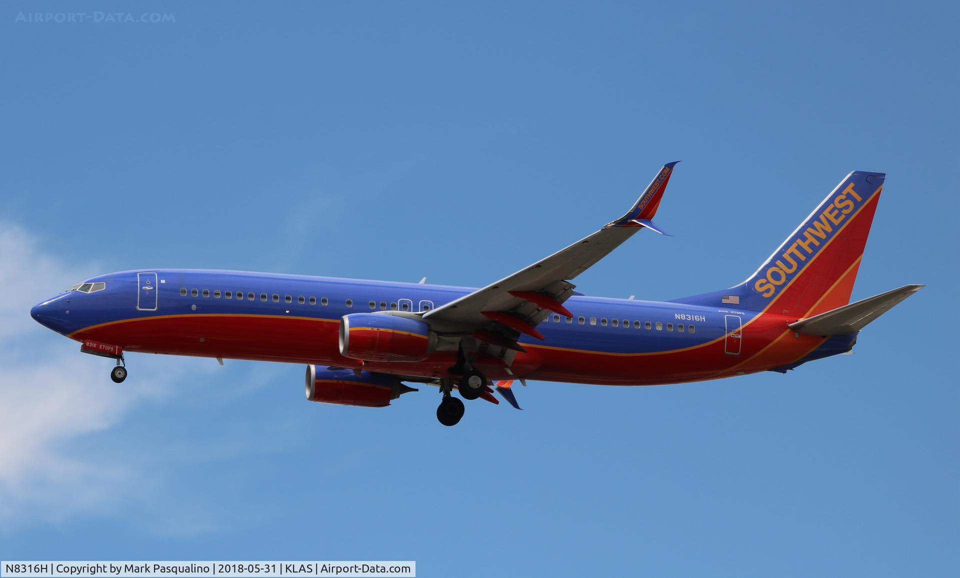 N8316H, 2012 Boeing 737-8H4 C/N 36684, Boeing 737-800