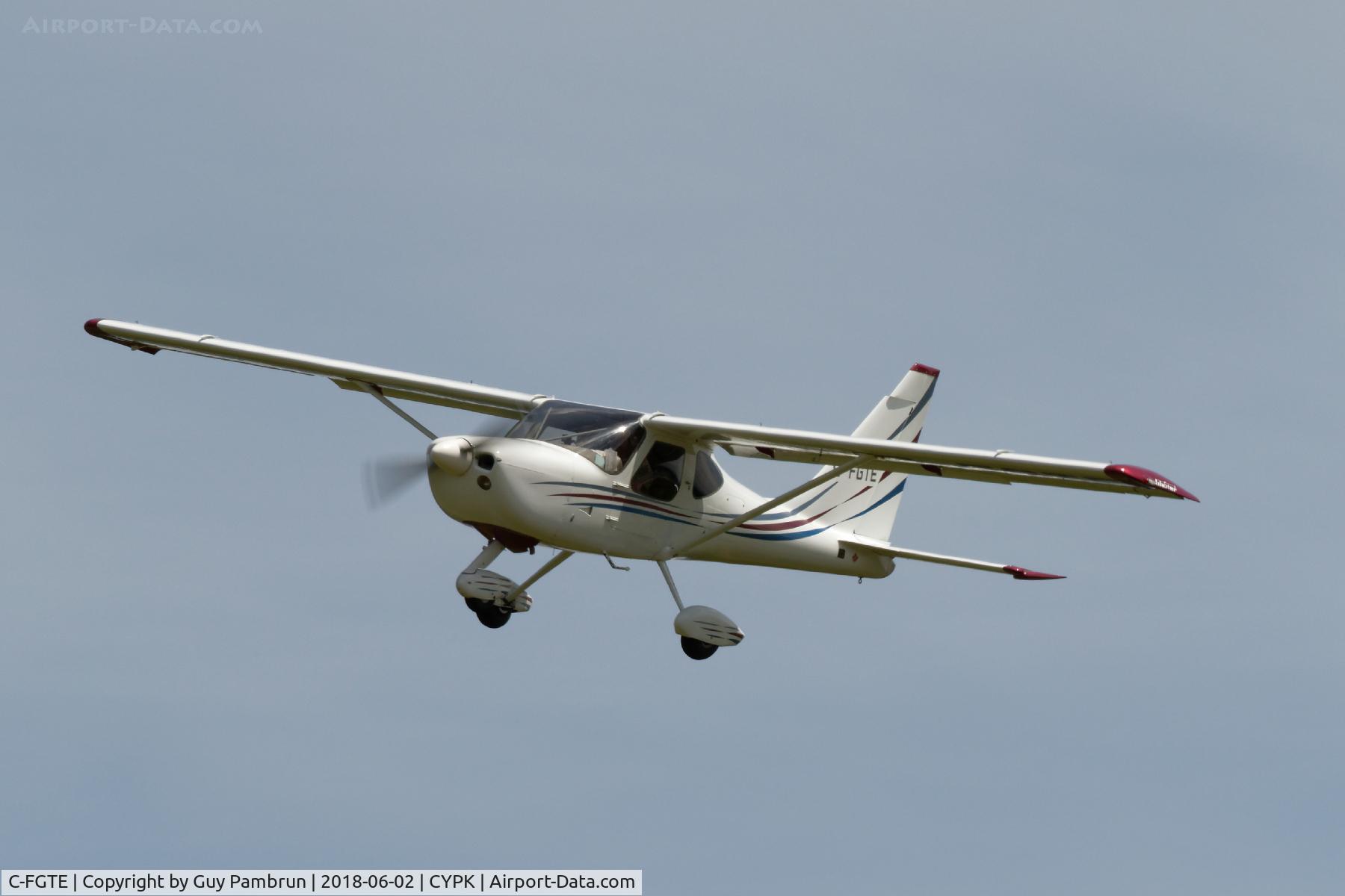 C-FGTE, 2006 Glasair Glastar GS-1 C/N 5394, Landing