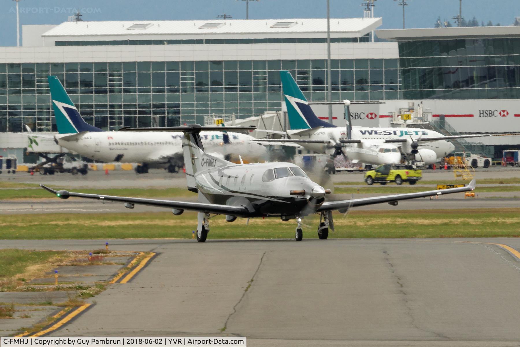 C-FMHJ, 2011 Pilatus PC-12/47E C/N 1287, Just arrived