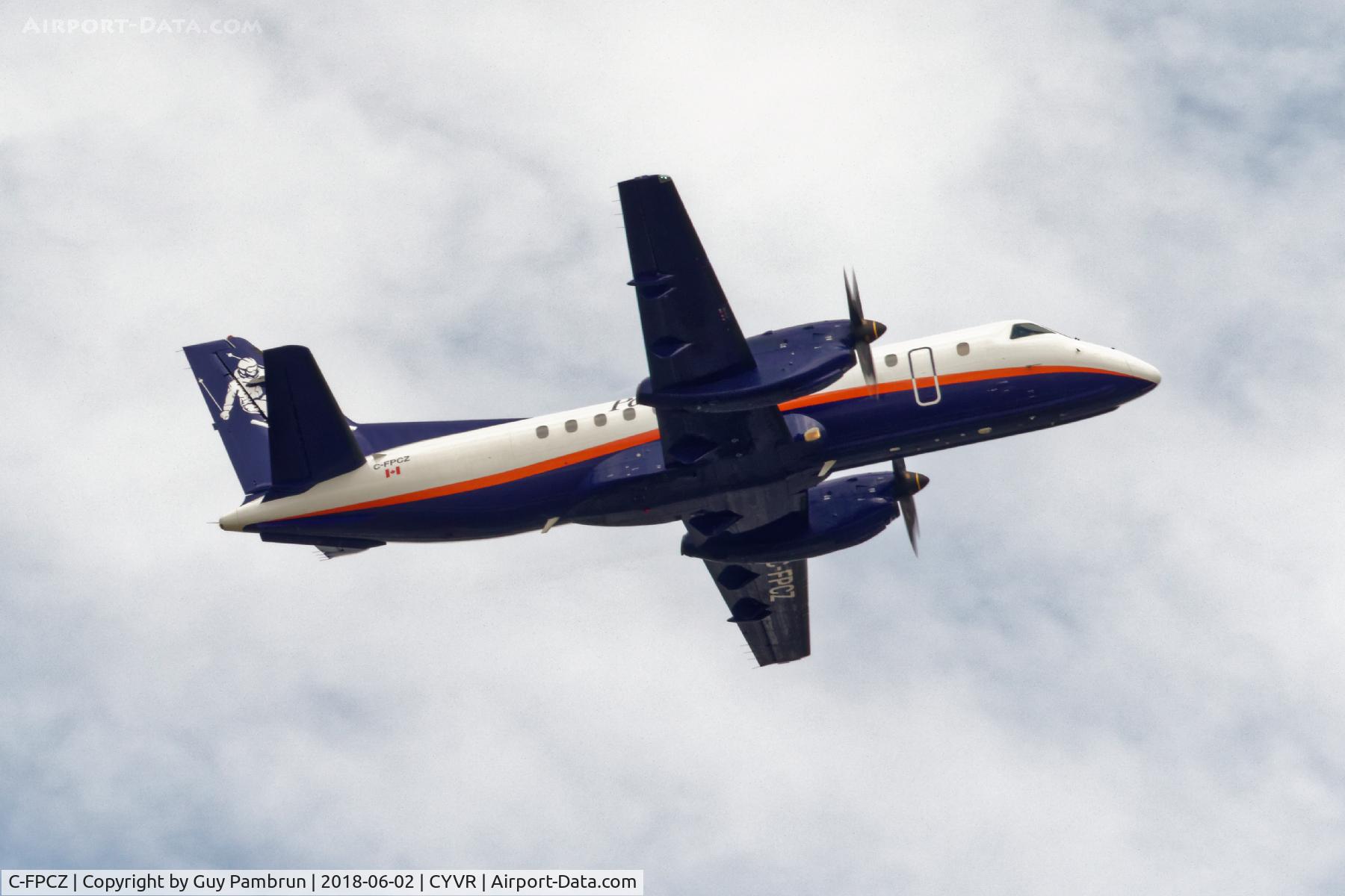 C-FPCZ, 1993 Saab 340B C/N 340B-356, Departing