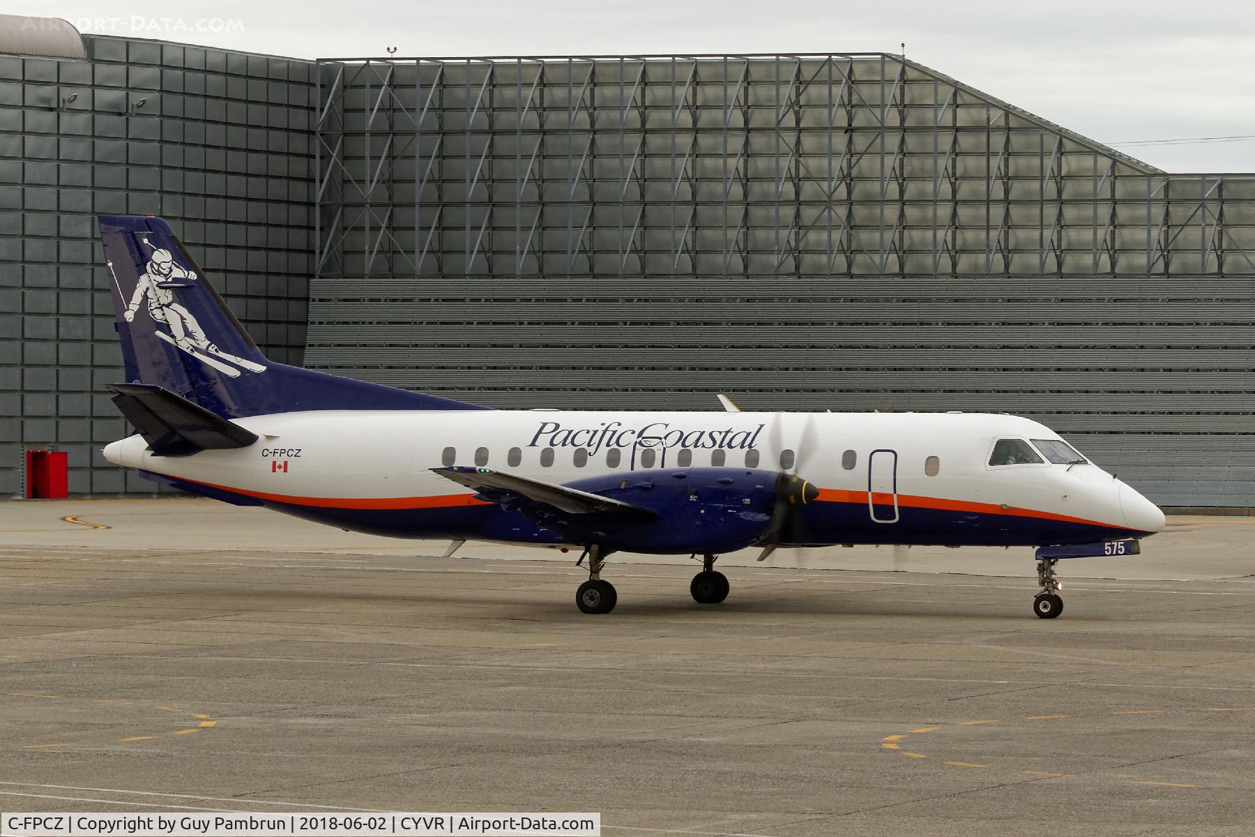 C-FPCZ, 1993 Saab 340B C/N 340B-356, Departing