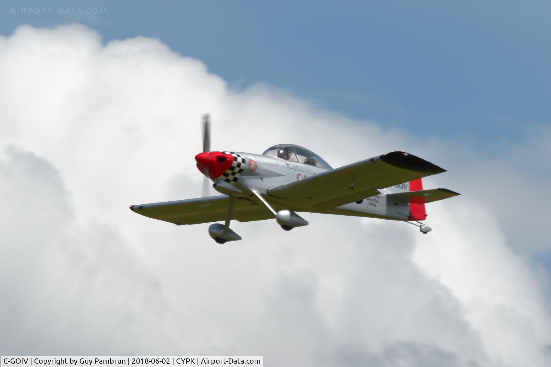 C-GOIV, 2009 Vans RV-4 C/N 3883, Landing