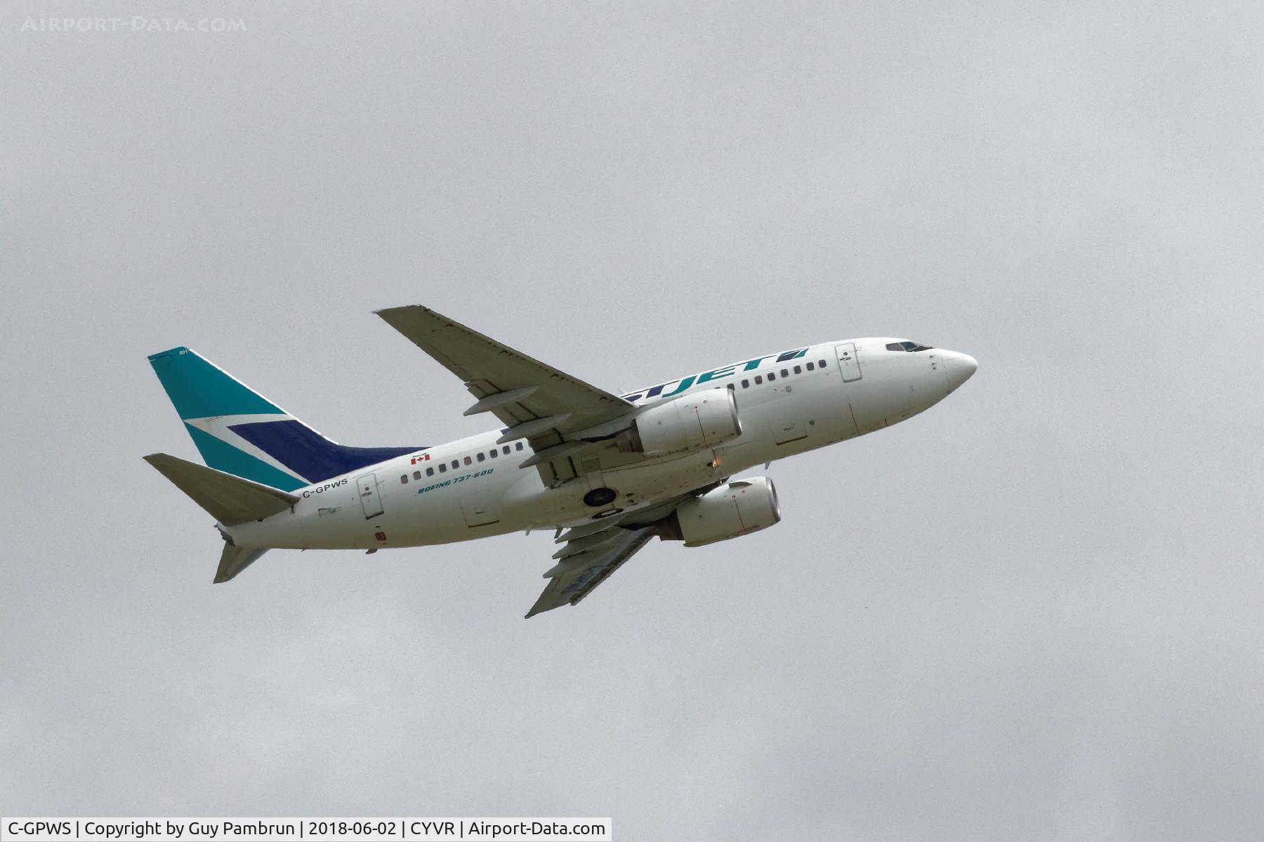 C-GPWS, 2005 Boeing 737-6CT C/N 34284, Departing